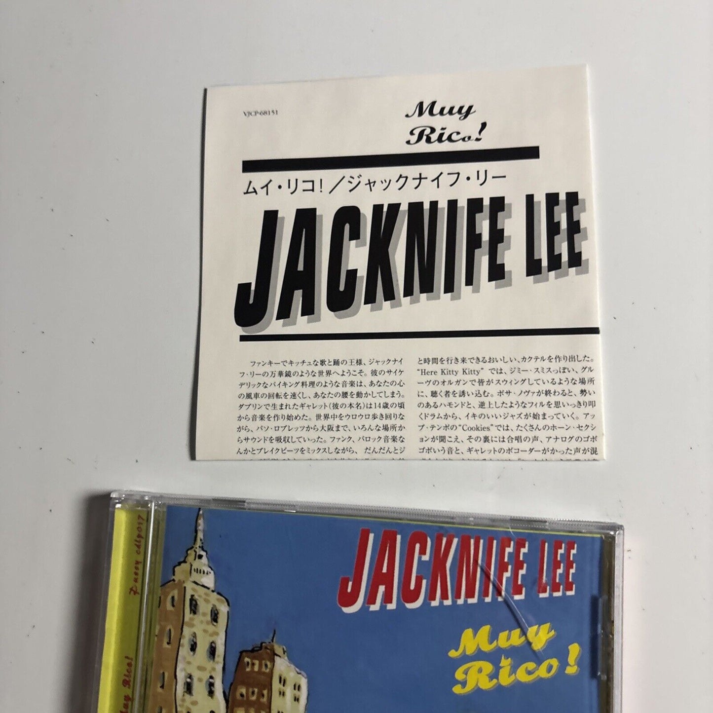 Jacknife Lee - Muy Rico (CD, 1999) vjcp-68151 Japan