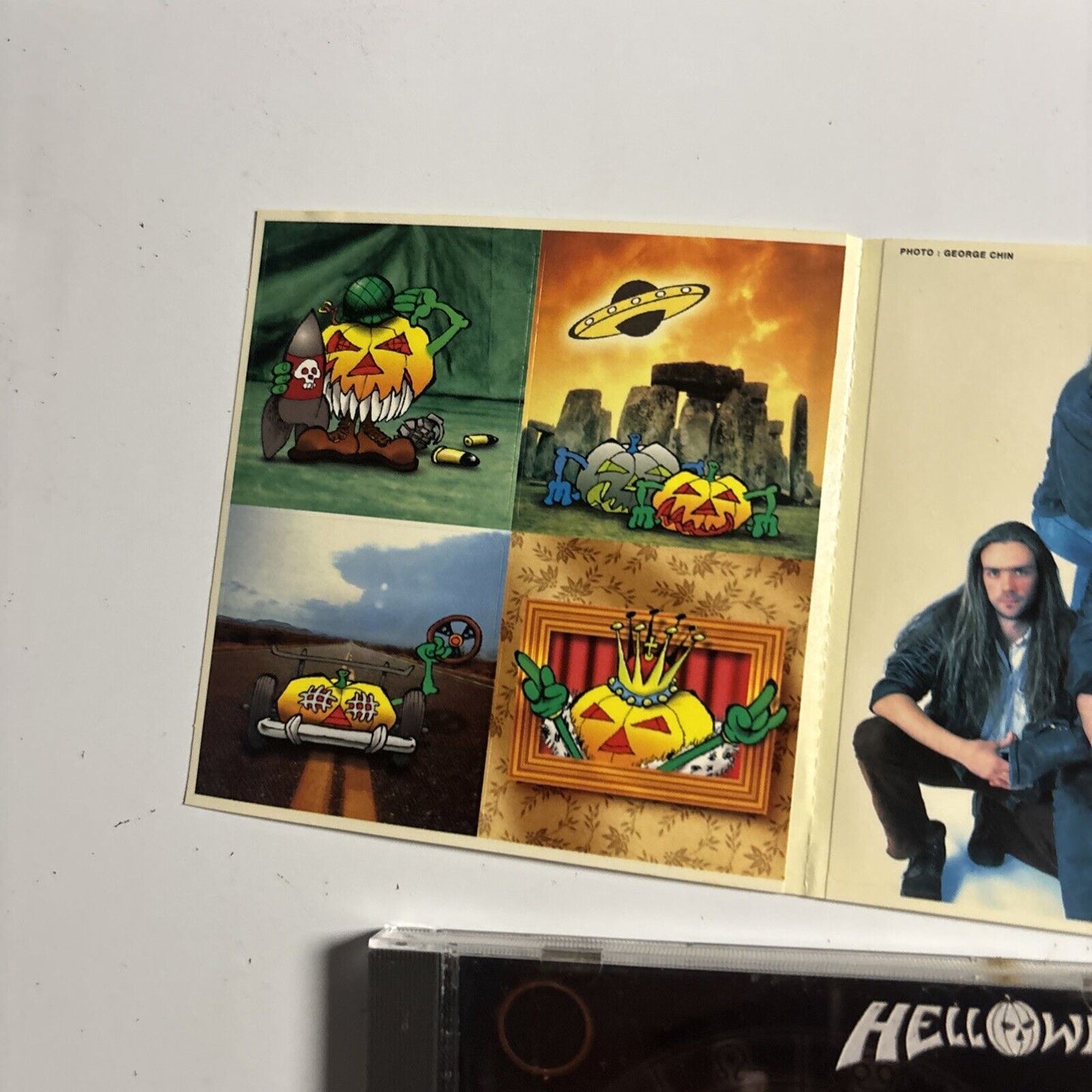 Helloween – The Time Of The Oath (CD, 1996) vicp-5682 Japan Stickers