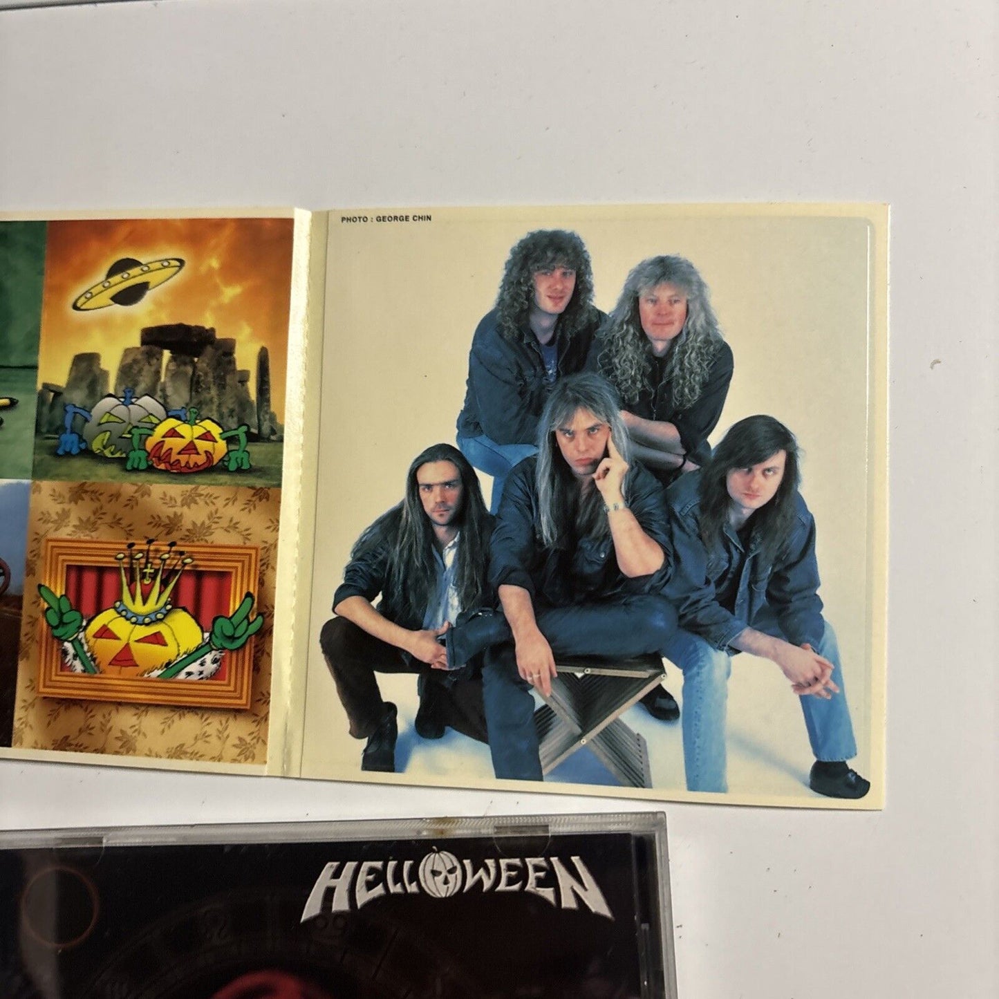 Helloween – The Time Of The Oath (CD, 1996) vicp-5682 Japan Stickers