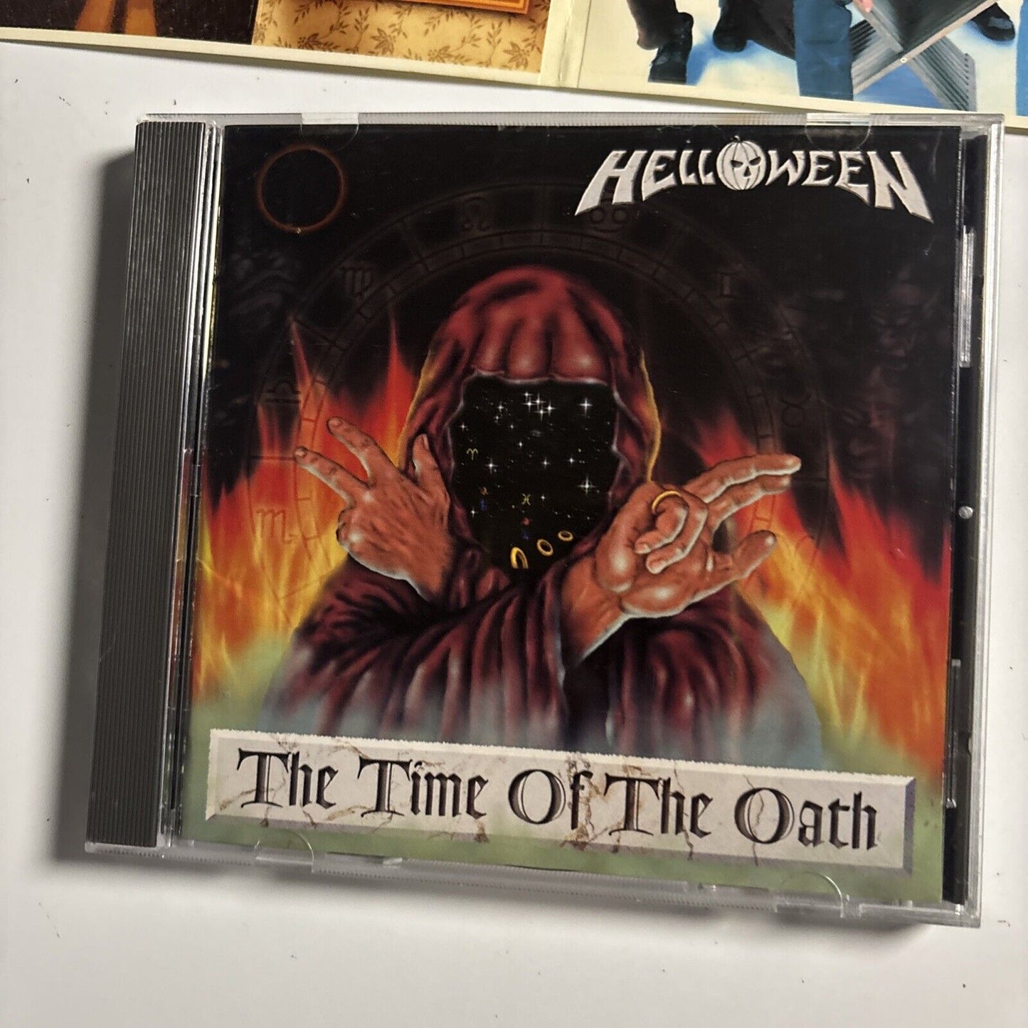 Helloween – The Time Of The Oath (CD, 1996) vicp-5682 Japan Stickers