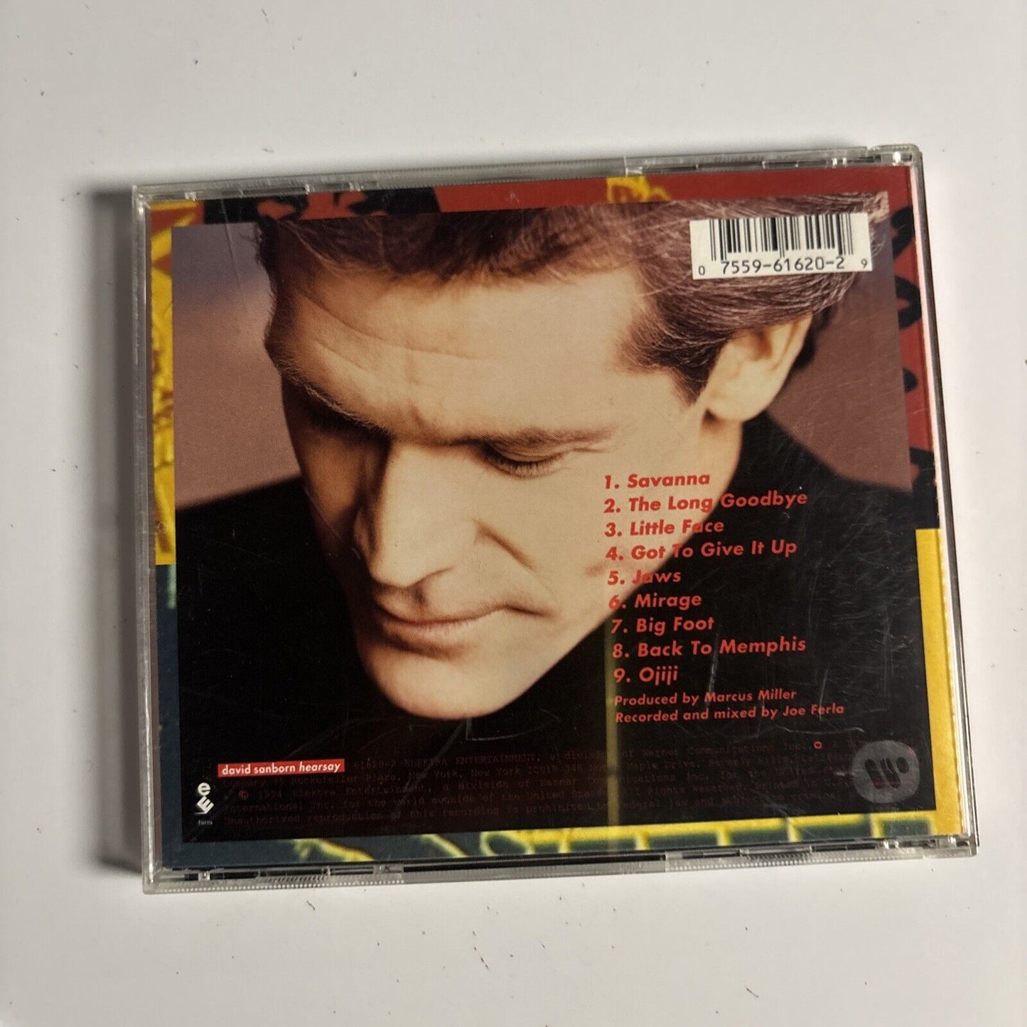 David Sanborn – Hearsay (CD, 1994) 61620-2