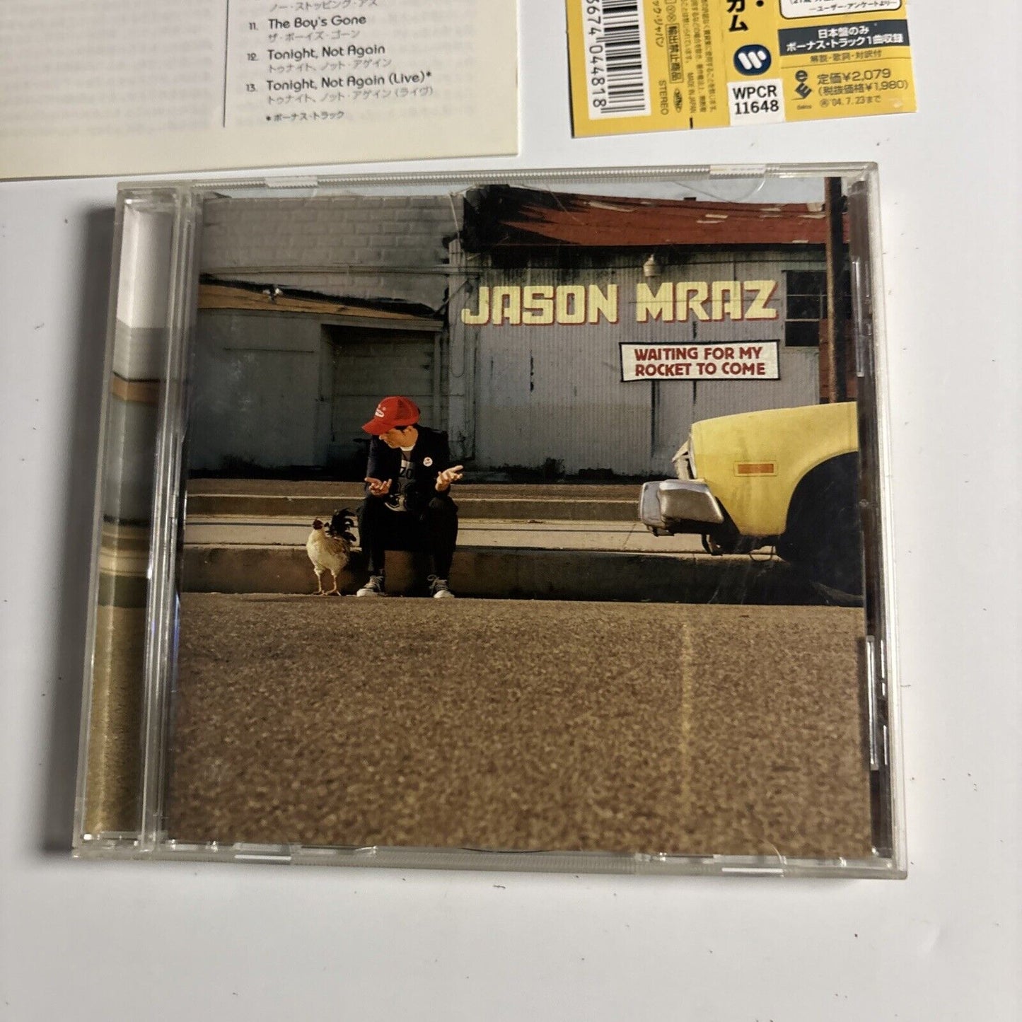 Jason Mraz – Waiting For My Rocket To Come (CD, 2003) wpcr-11648 Japan obi