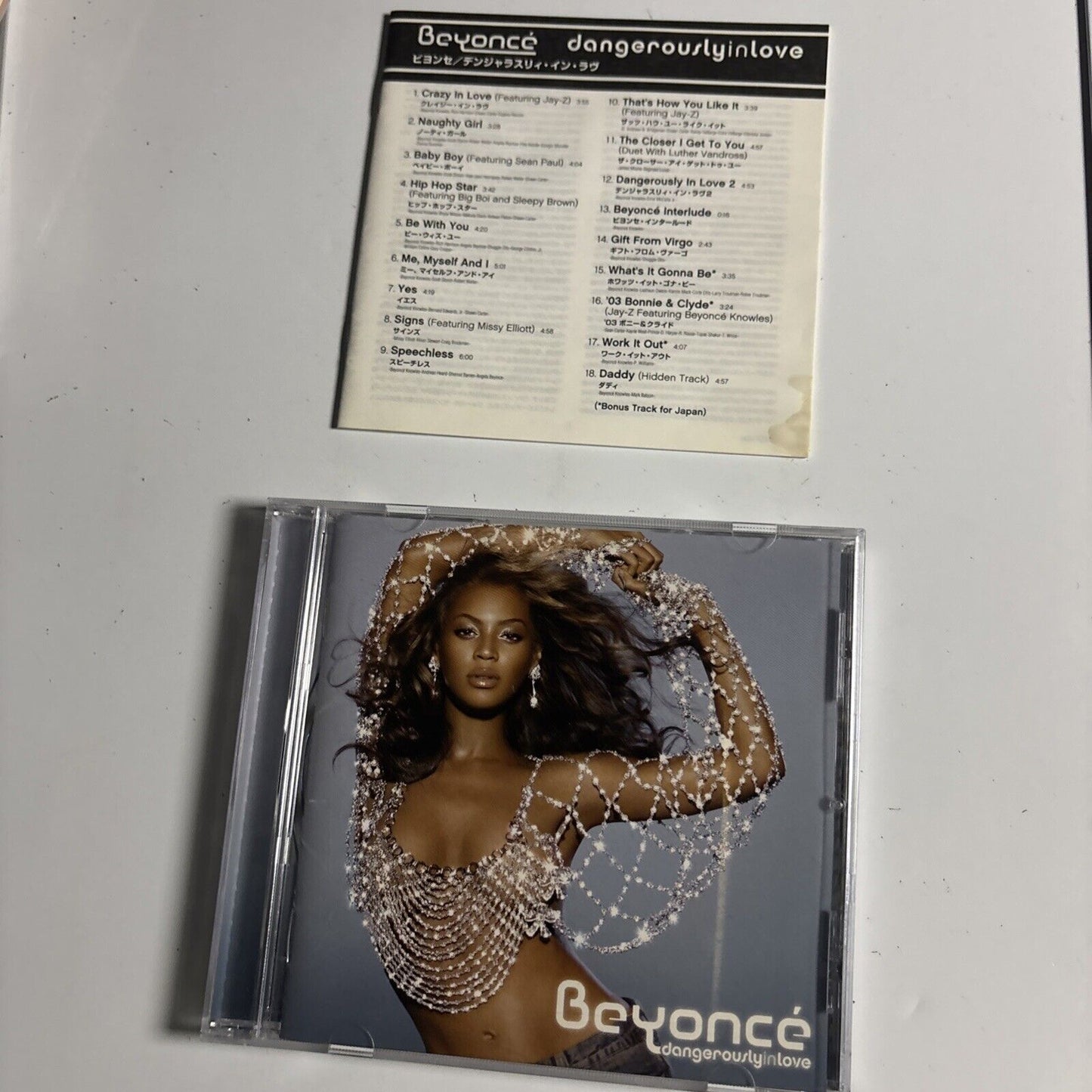 Beyoncé – Dangerously In Love (CD, 2003) sicp-406 Japan