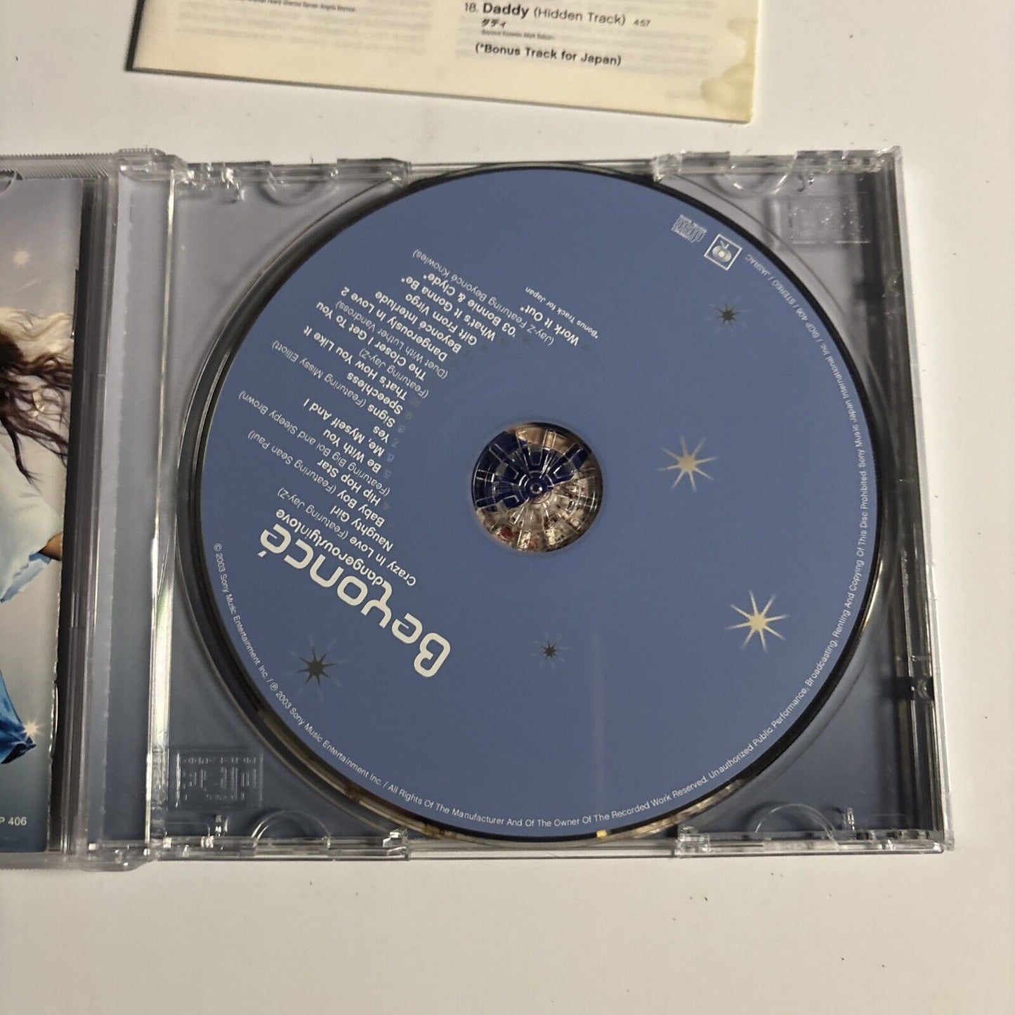 Beyoncé – Dangerously In Love (CD, 2003) sicp-406 Japan