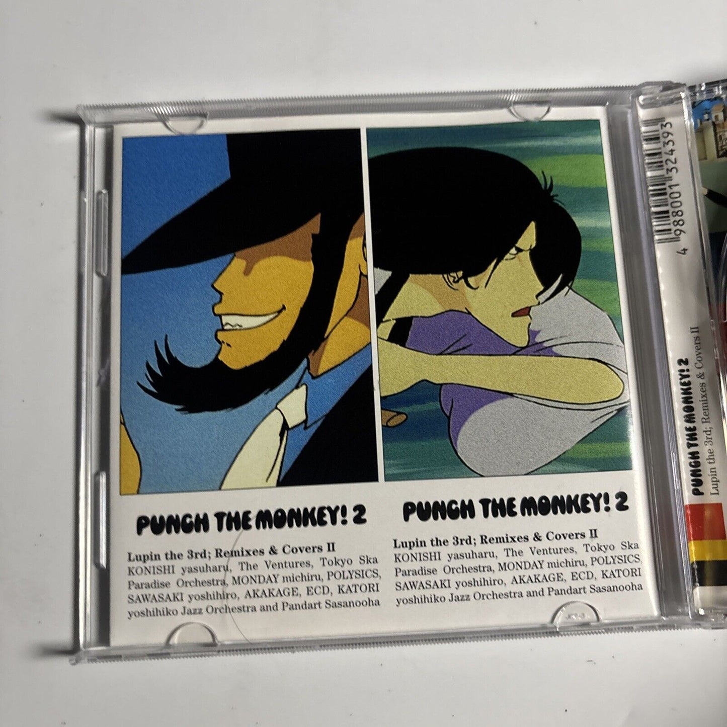 Punch The Monkey! 2 Lupin The 3rd; Remixes & Covers II (CD, 1999) Japan