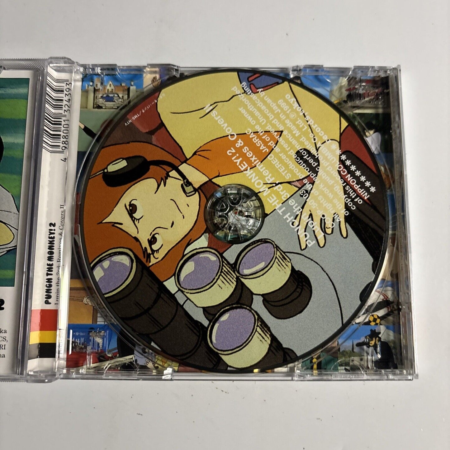 Punch The Monkey! 2 Lupin The 3rd; Remixes & Covers II (CD, 1999) Japan