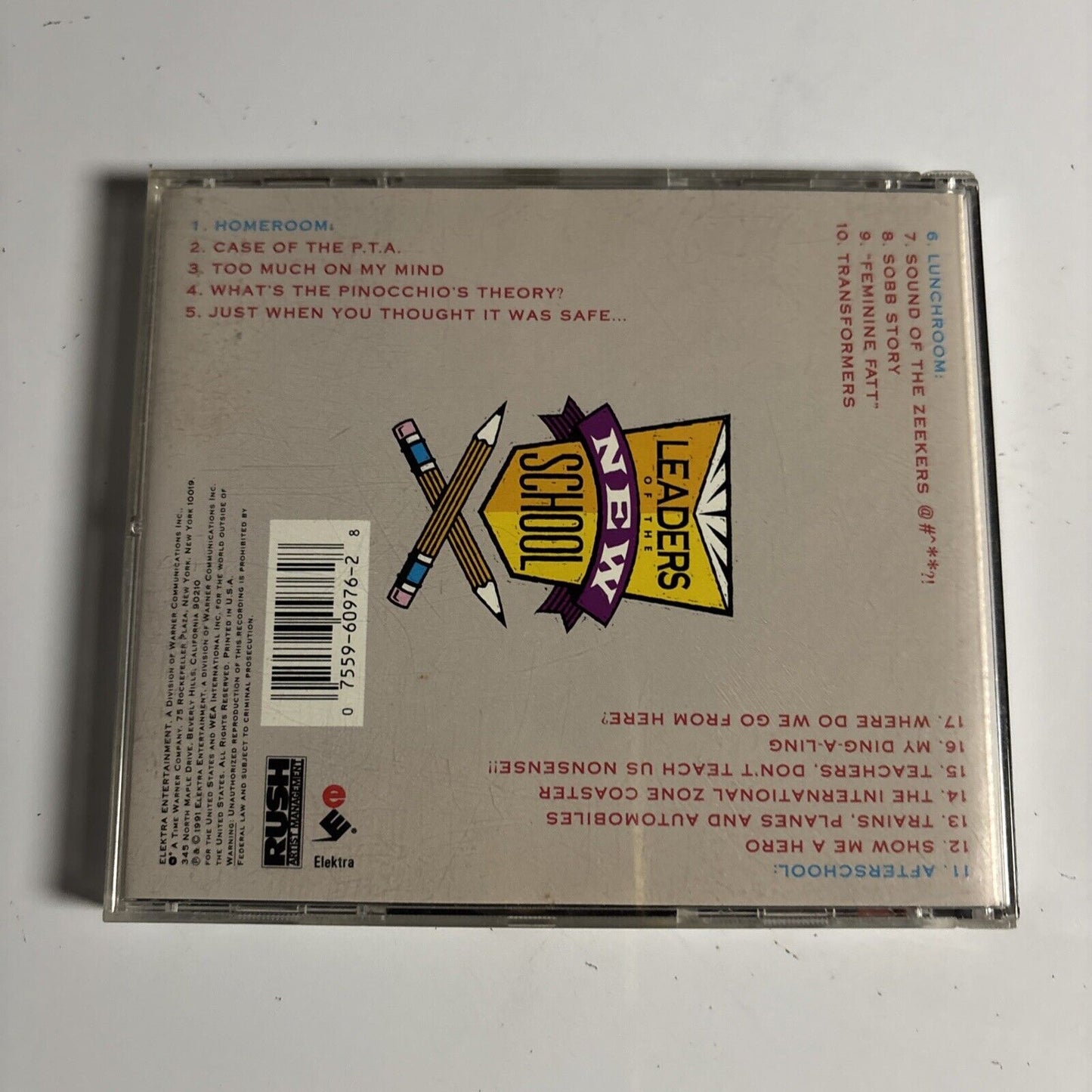 Leaders Of The New School – A Future Without A Past... (CD, 1991) 9 60976-2
