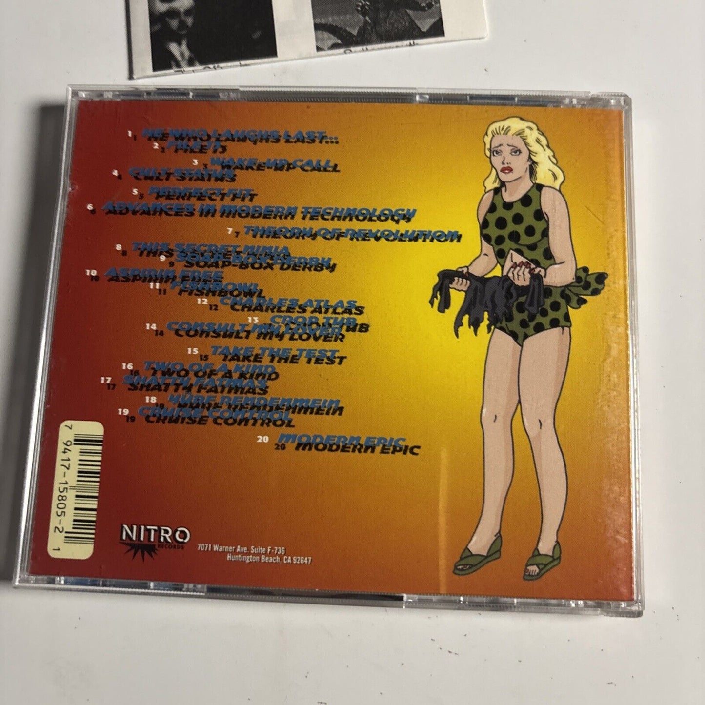 AFI – Very Proud Of Ya (CD, 1996) 15805-2