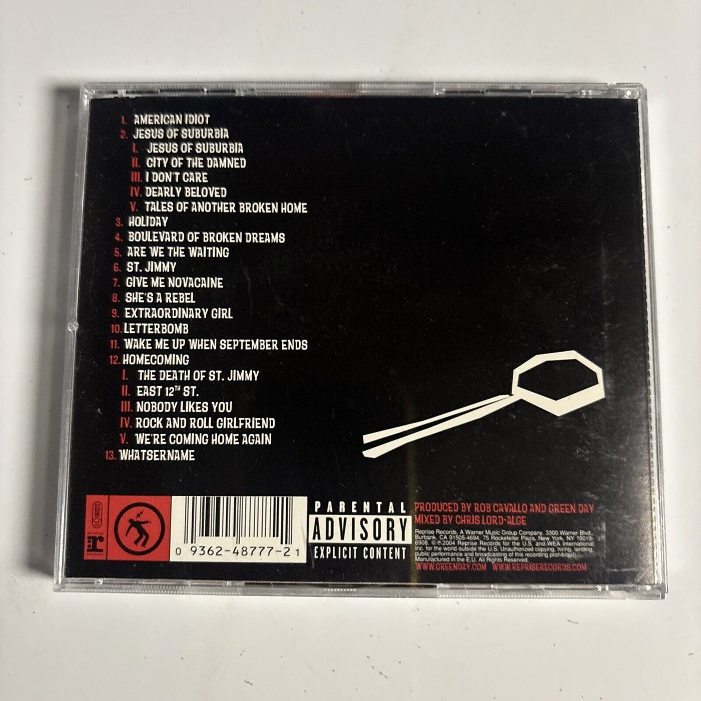 Green Day – American Idiot (CD, 2004)