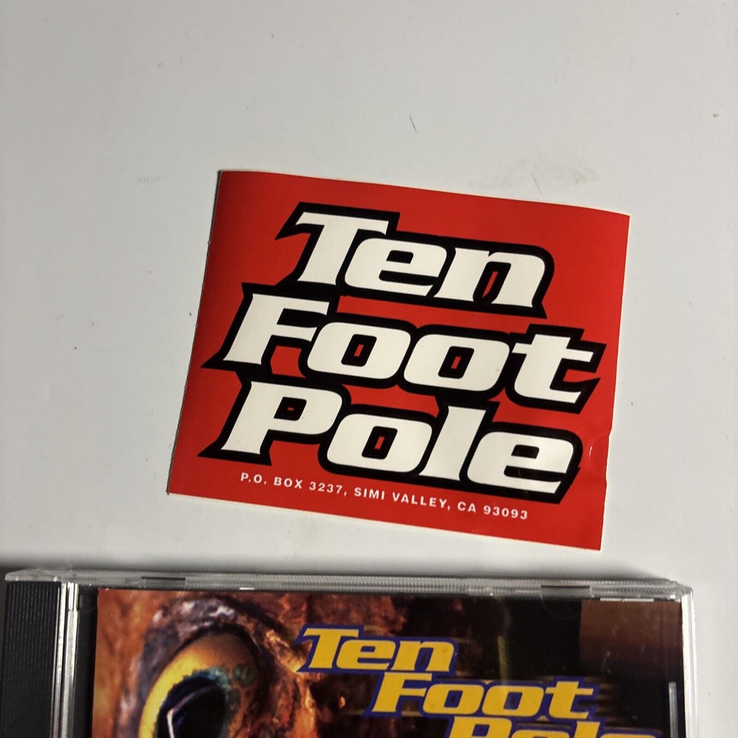 Ten Foot Pole – Insider (1998, HDCD, CD) 86552-2  sticker, HDCD