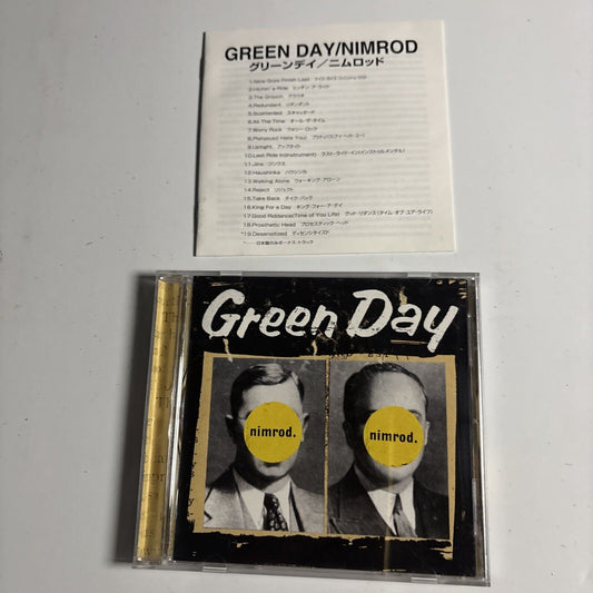 Green Day – Nimrod (CD, HDCD, 1997) wpcr-1601 Japan HDCD