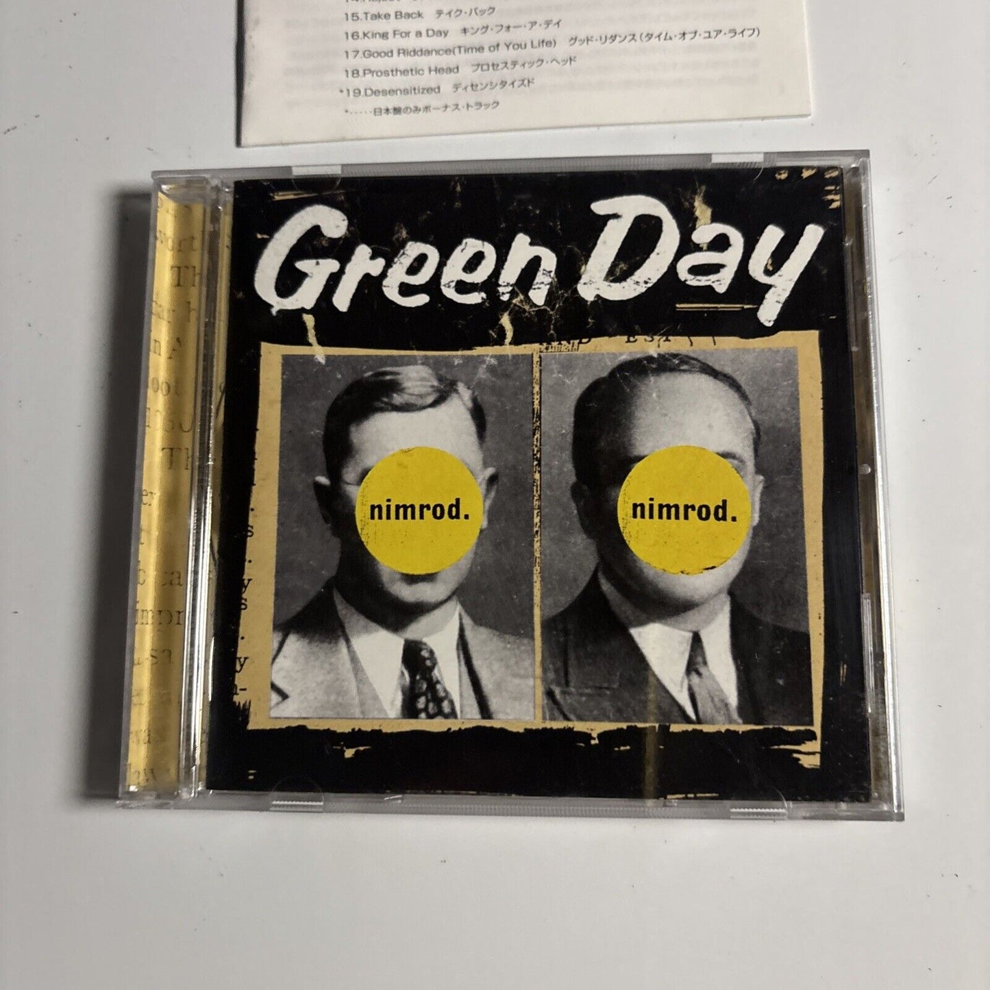 Green Day – Nimrod (CD, HDCD, 1997) wpcr-1601 Japan HDCD
