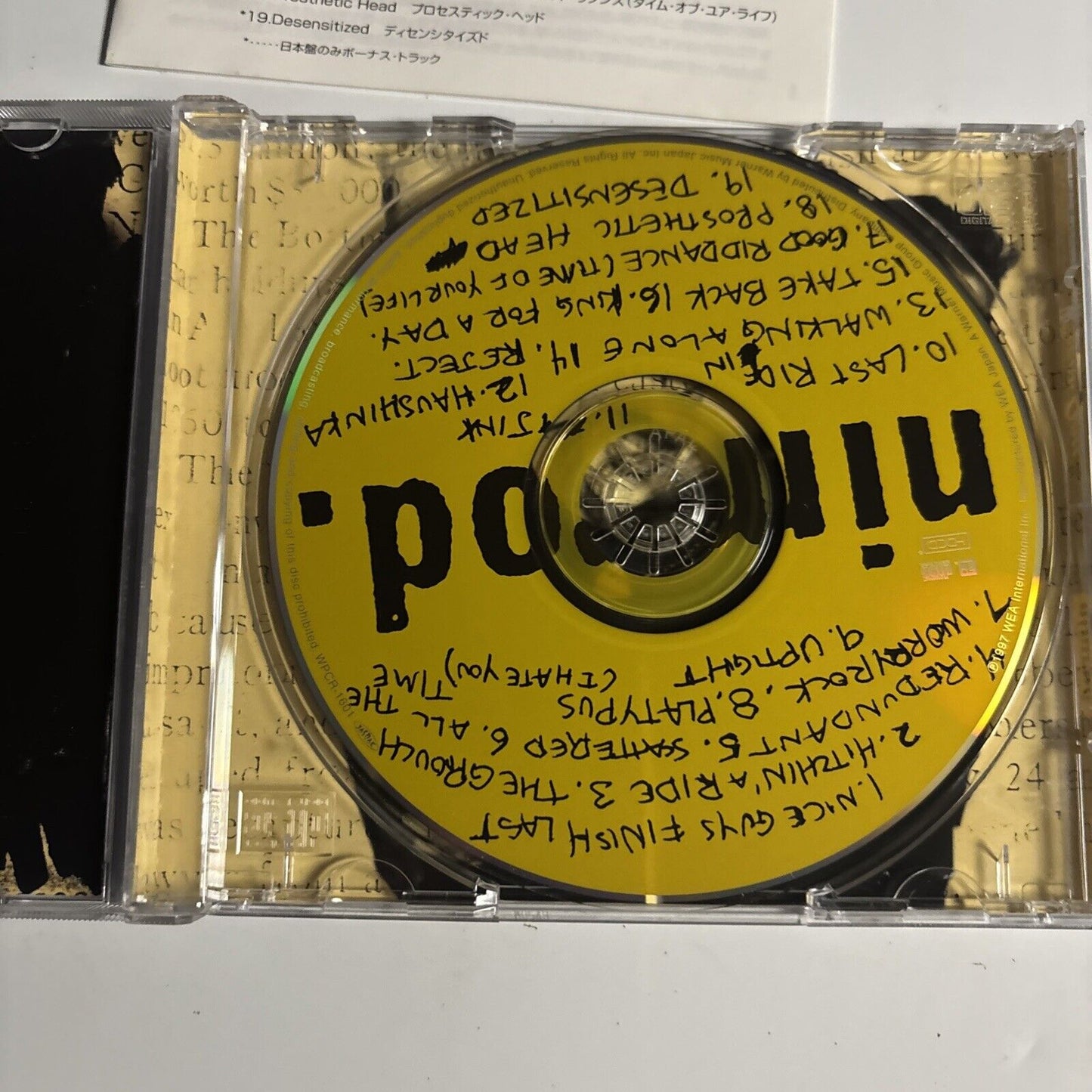 Green Day – Nimrod (CD, HDCD, 1997) wpcr-1601 Japan HDCD
