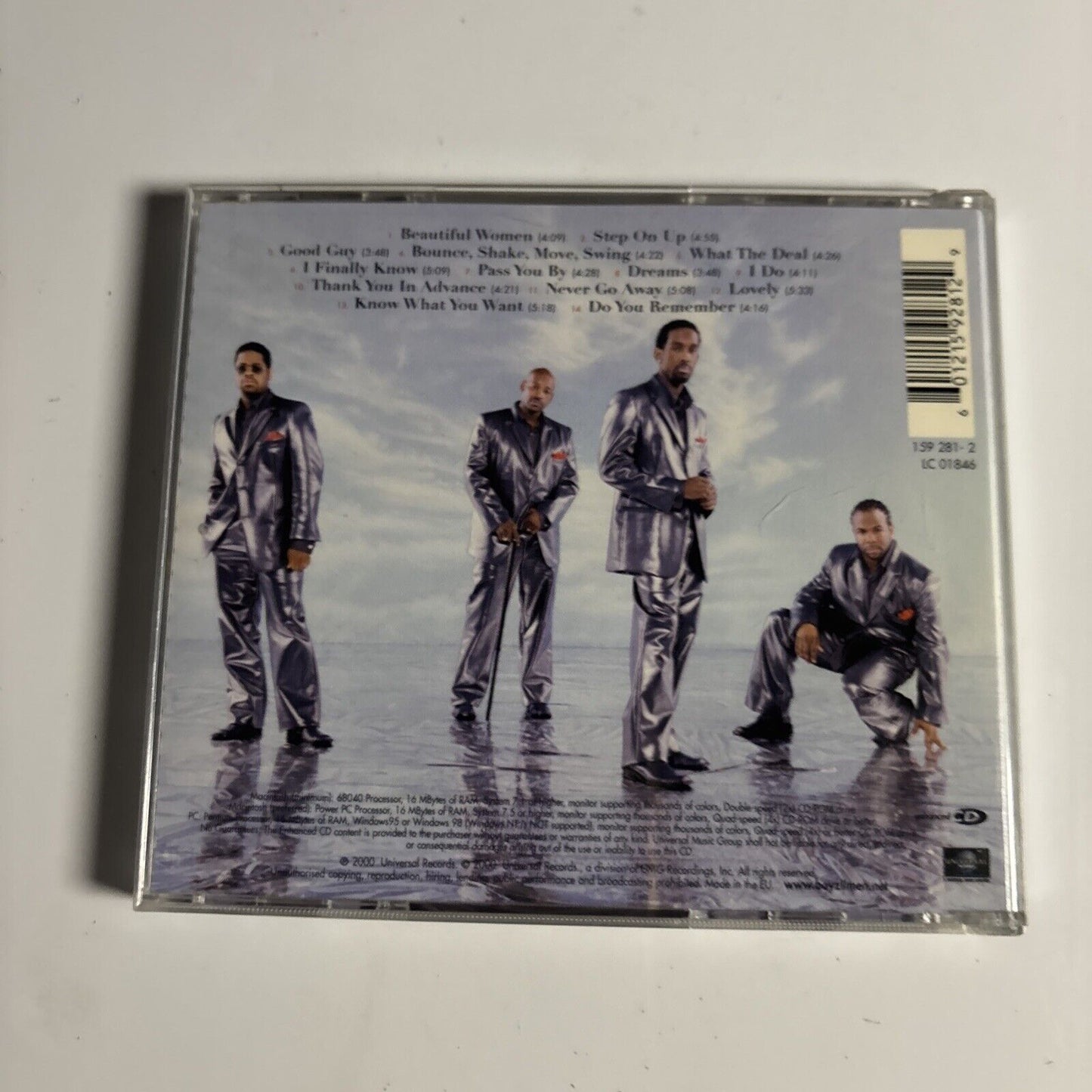 Boyz II Men – Nathan, Michael, Shawn, Wanya (CD, 2000)
