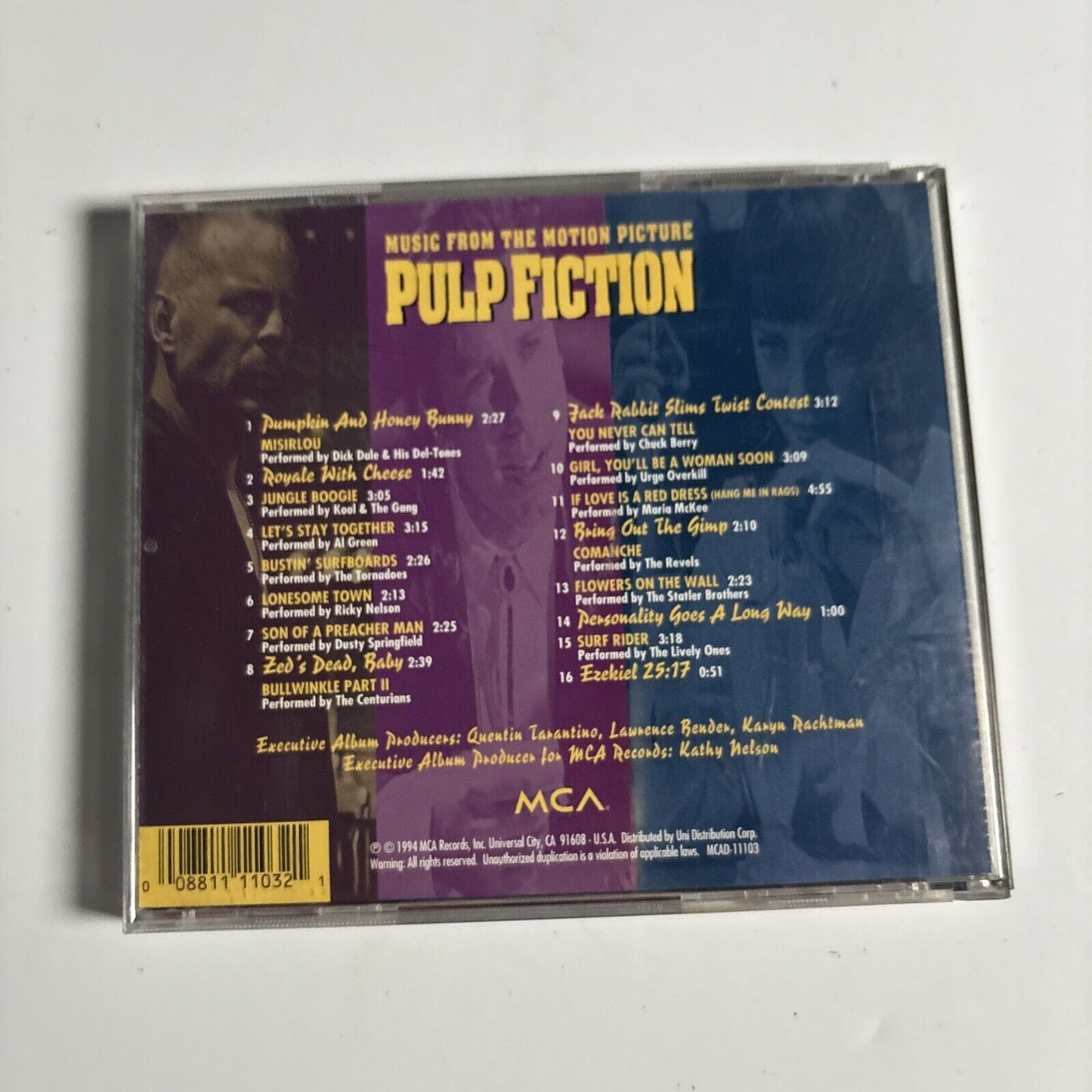 Pulp Fiction (Music From The Motion Picture) (CD, 1994) MCD 11103