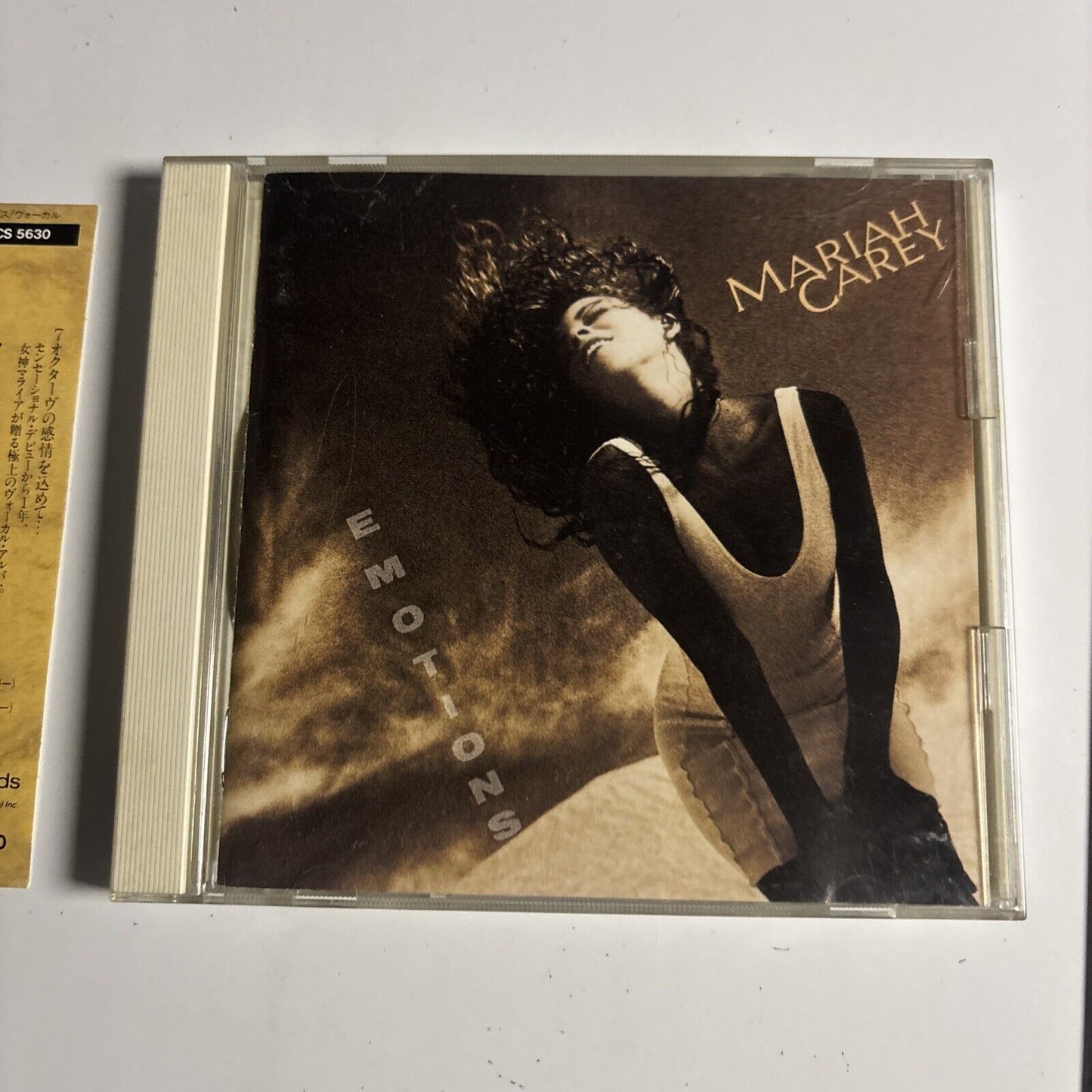 Mariah Carey – Emotions (CD, 1991) srcs-5630 Japan obi
