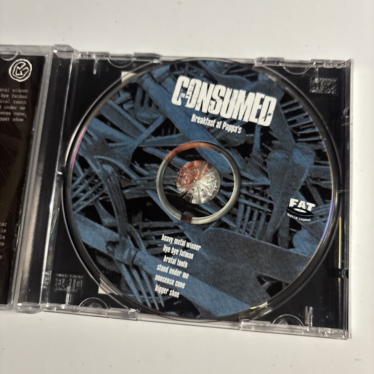 Consumed – Breakfast At Pappa's EP (CD, 1998) FAT 575-2