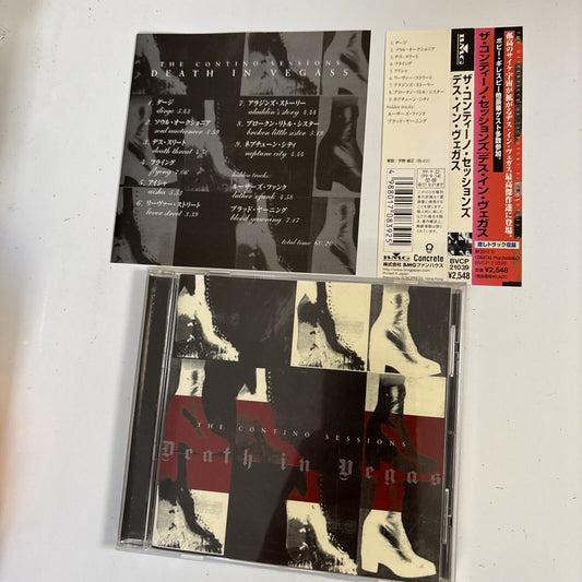 Death In Vegas – The Contino Sessions (CD, 1999) bvcp-21039 Japan obi