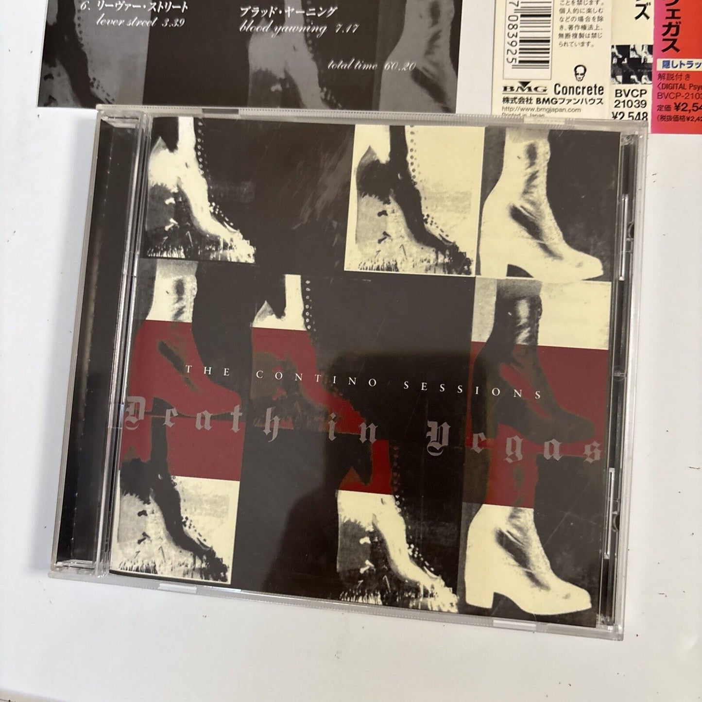 Death In Vegas – The Contino Sessions (CD, 1999) bvcp-21039 Japan obi
