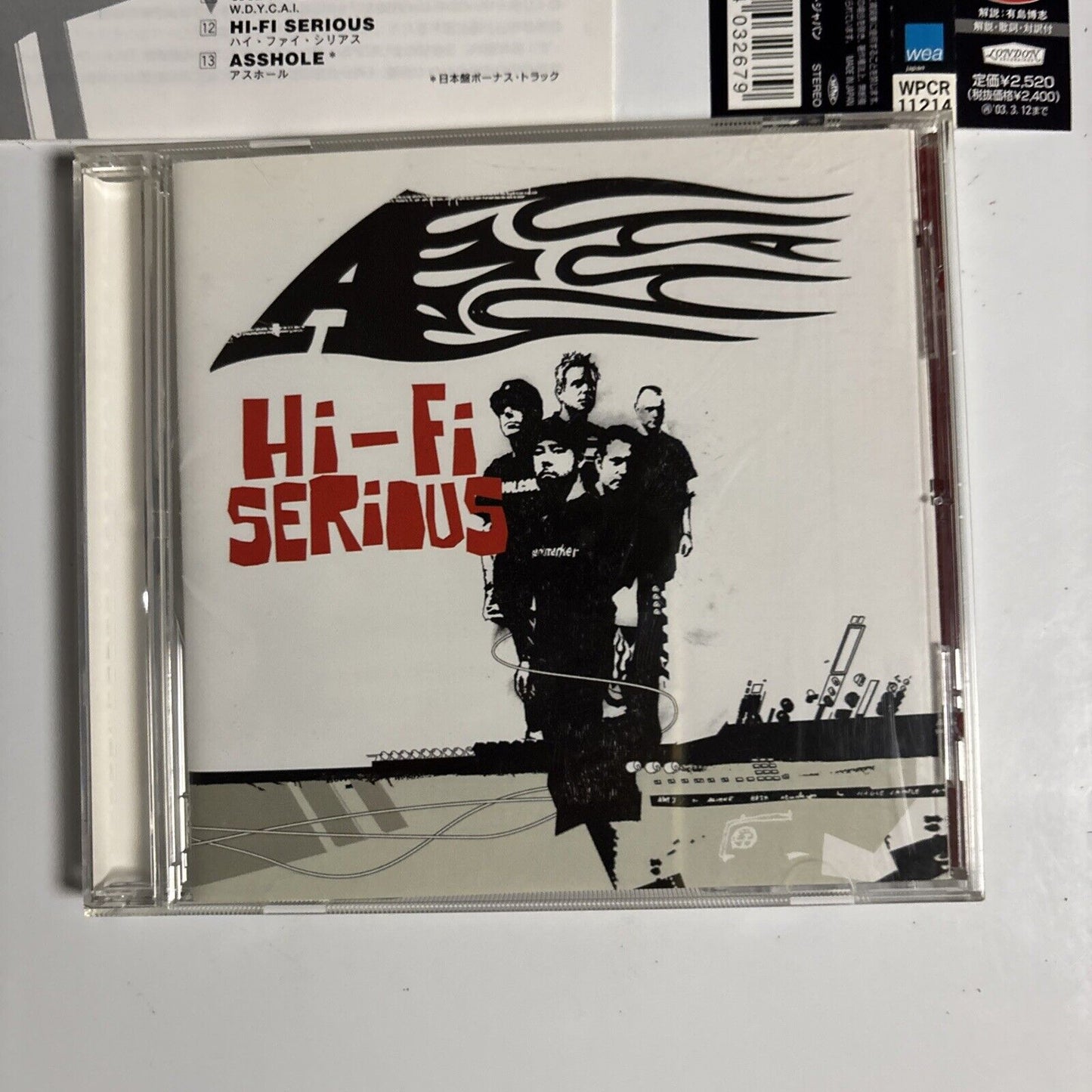 A – Hi-Fi Serious (CD, 2002) wpcr-11214 Japan Bonus Track, obi