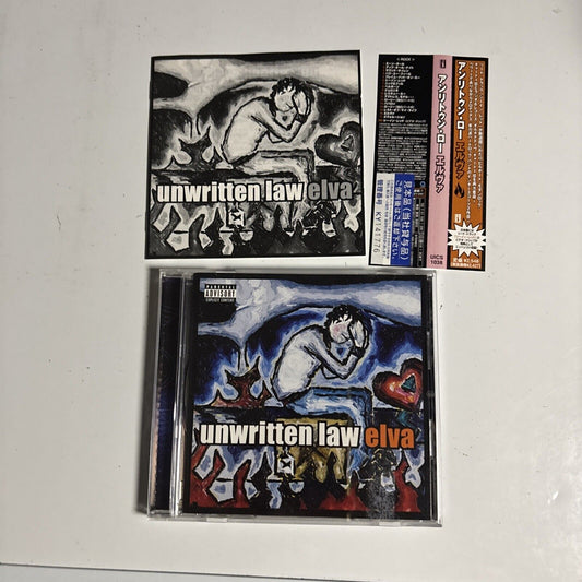 Unwritten Law – Elva (CD, 2002) uics-1038 Japan obi, promo