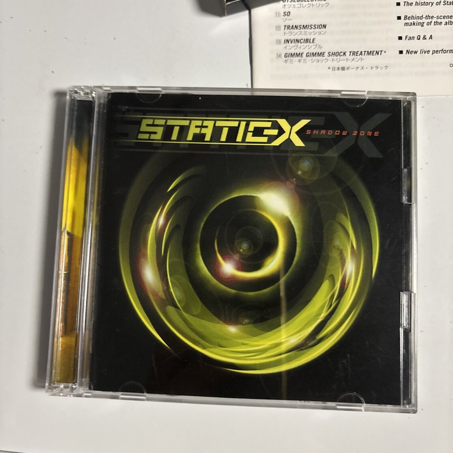 Static-X – Shadow Zone / X-Posed (CD + DVD 2003) wpzr-30028/29 Japan Bonus Track