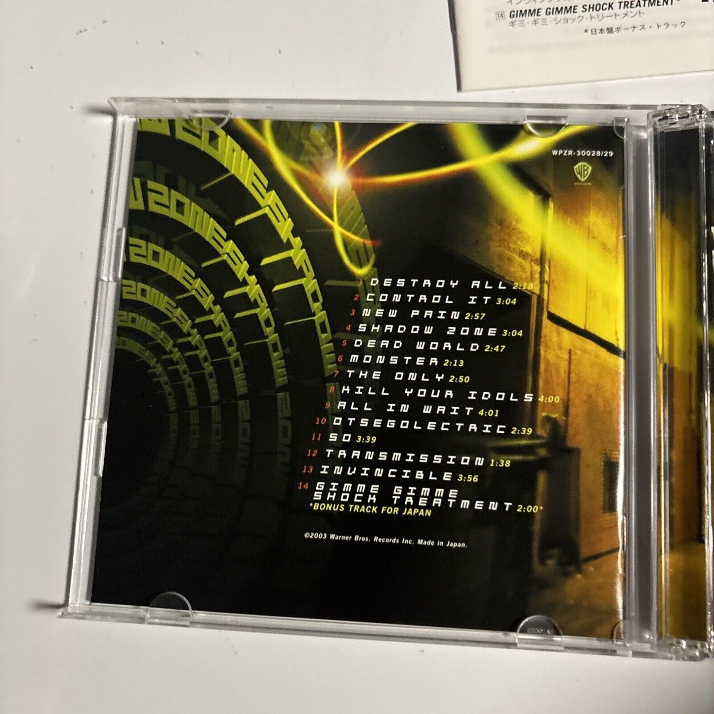 Static-X – Shadow Zone / X-Posed (CD + DVD 2003) wpzr-30028/29 Japan Bonus Track