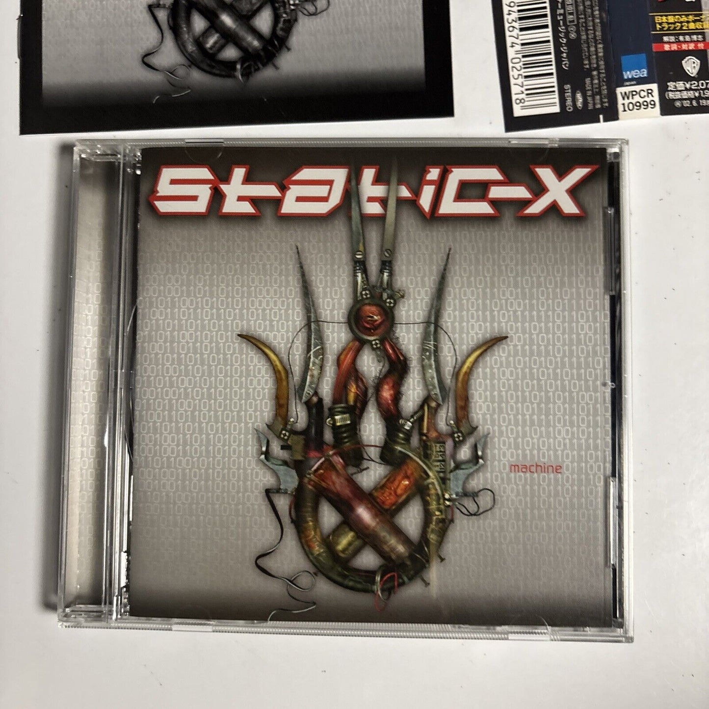 Static-X – Machine (CD, 2001) wpcr-10999 Japan obi