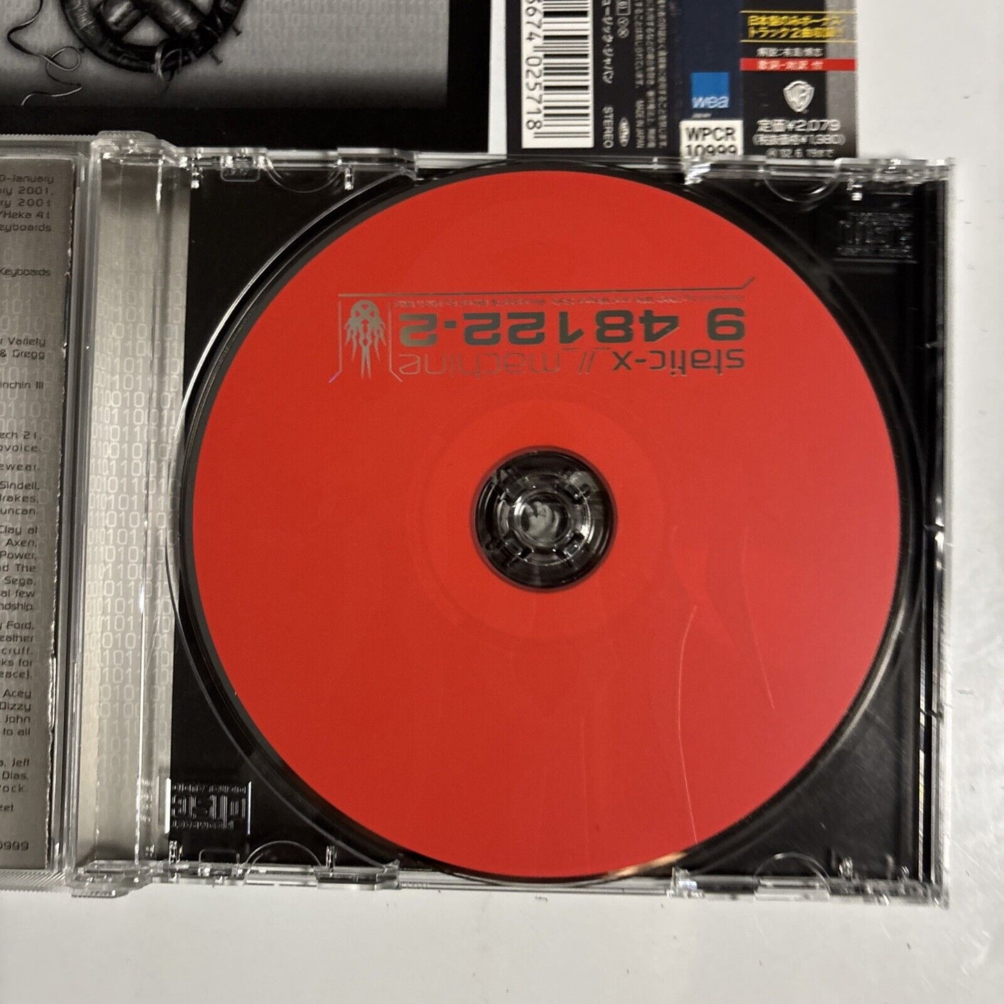 Static-X – Machine (CD, 2001) wpcr-10999 Japan obi