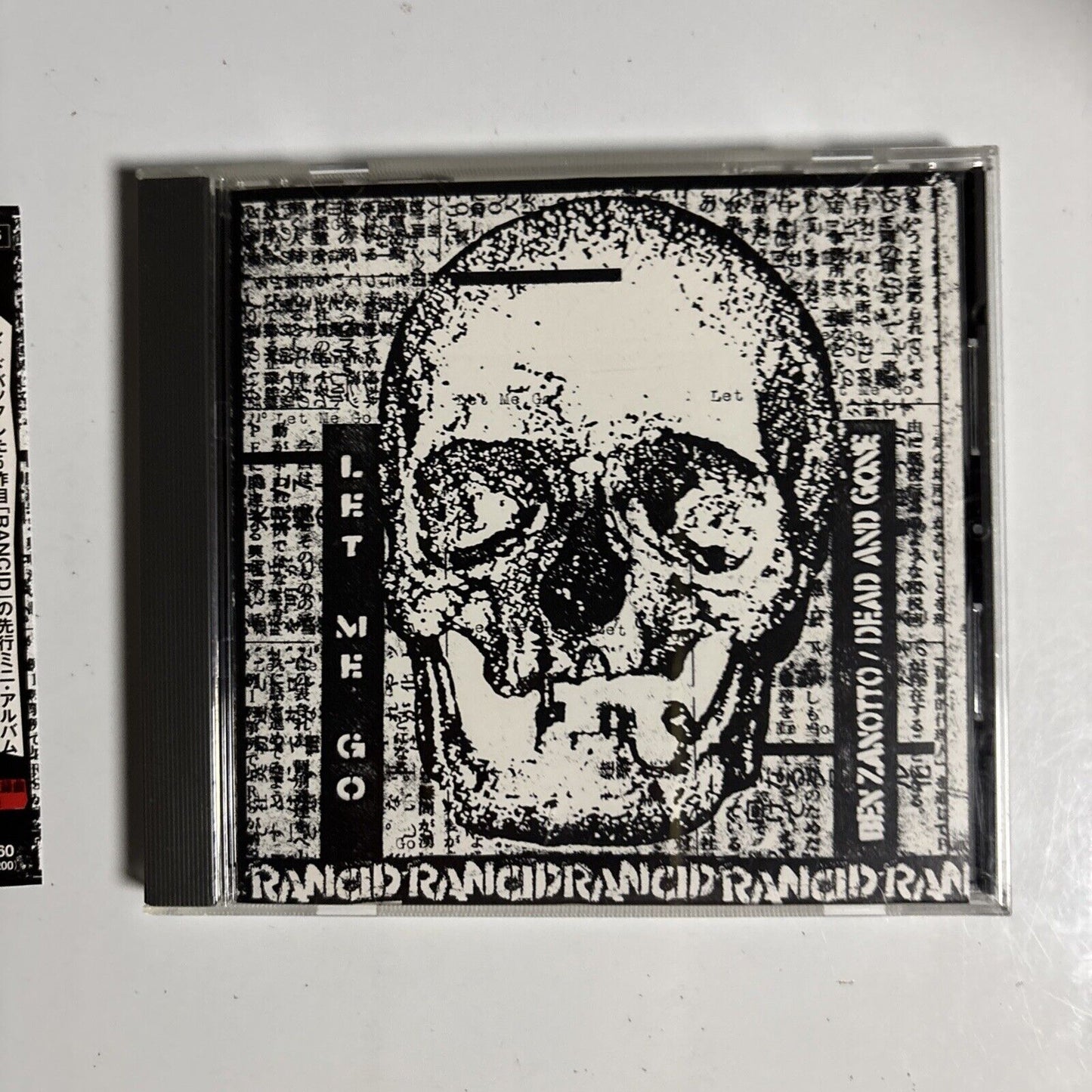 Rancid – Let Me Go (CD, 2000) esca-8165 Japan obi