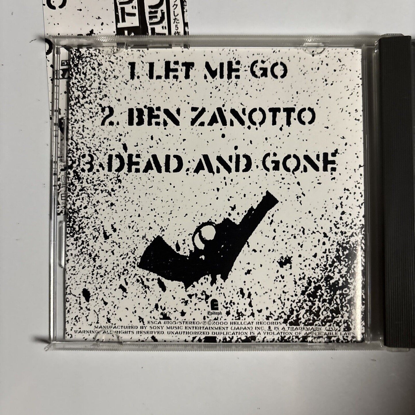 Rancid – Let Me Go (CD, 2000) esca-8165 Japan obi