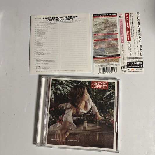 Something Corporate – Leaving Through The Window (CD, 2002) uicc-1058 Japan obi