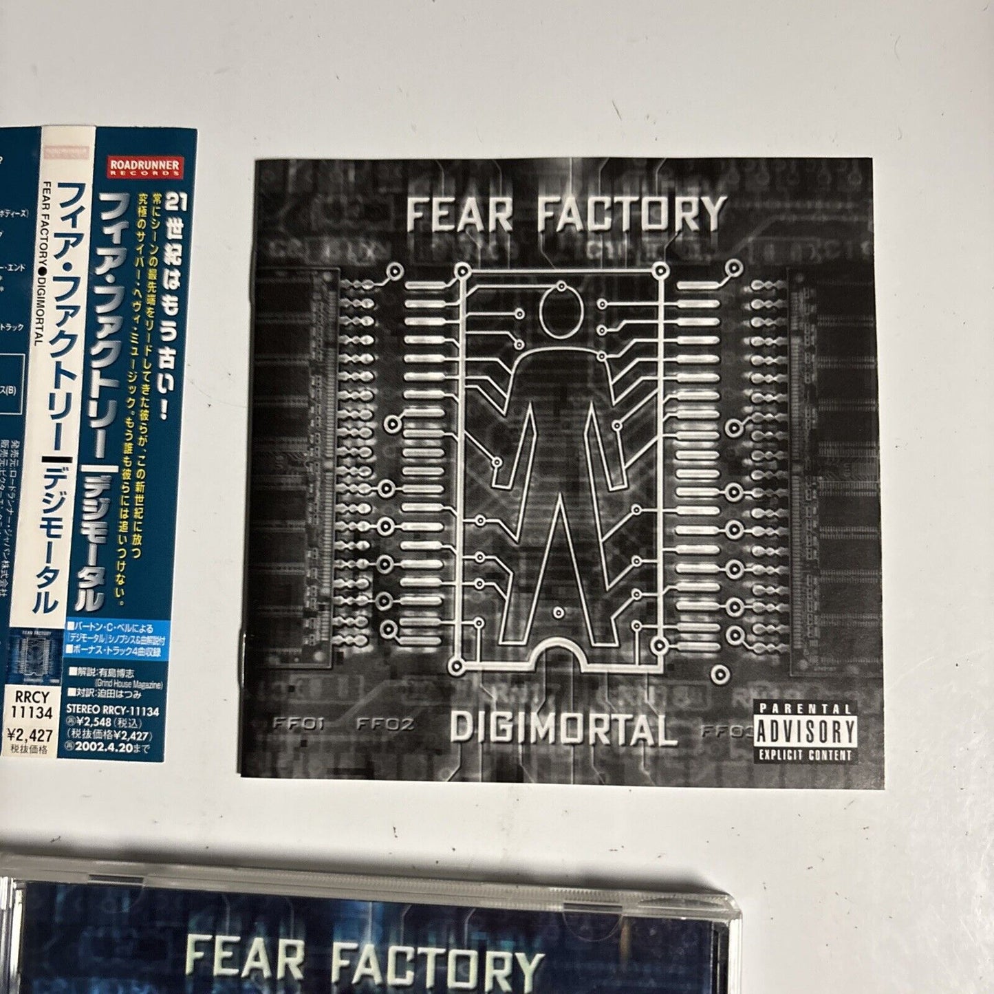 Fear Factory – Digimortal (CD, 2001) rrcy-11134 Japan obi