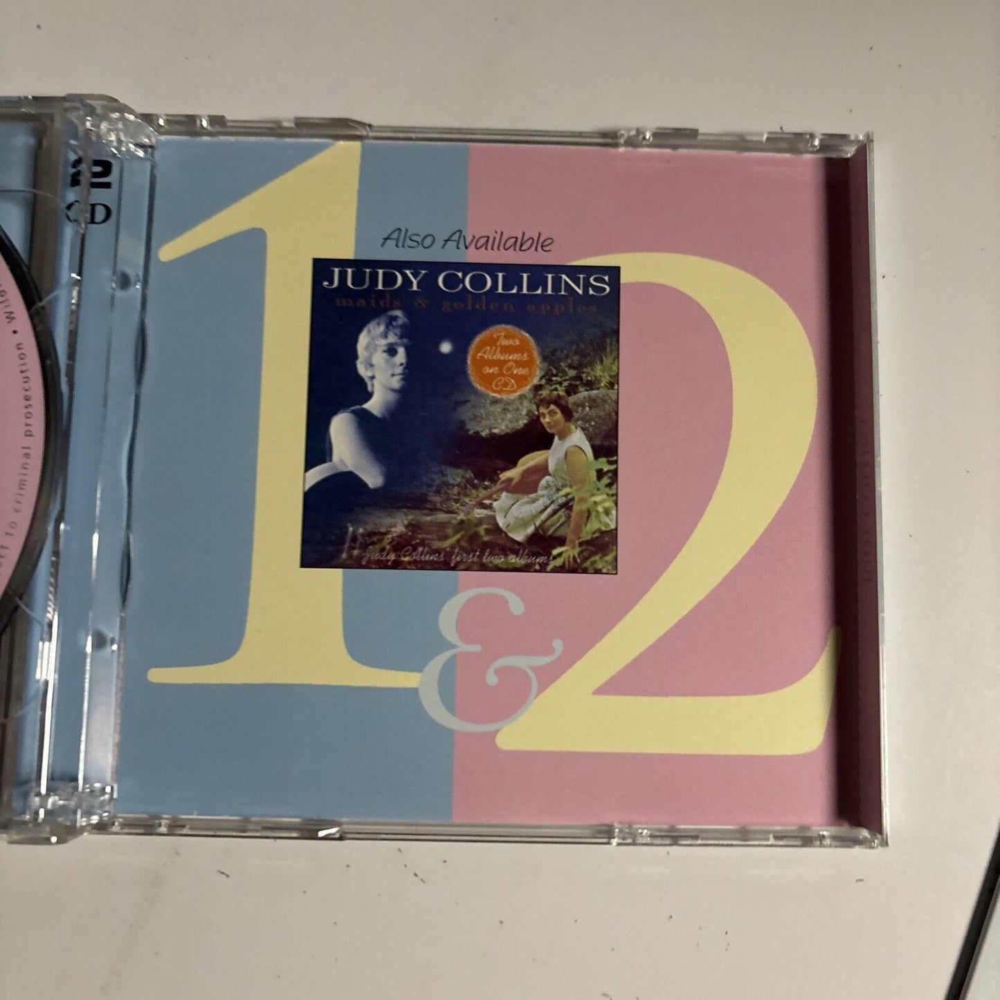 Judy Collins – 3 & 4 (CD, 2004) WFL 1301-2