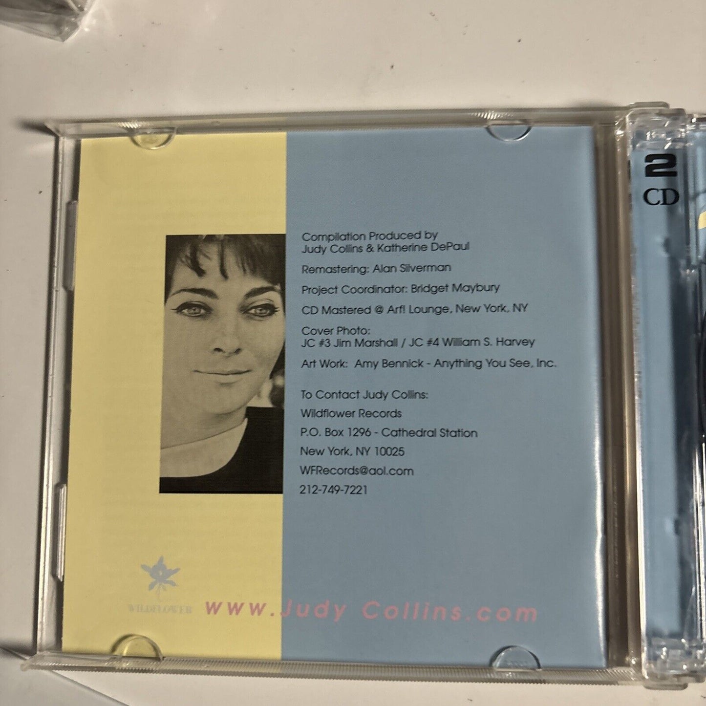 Judy Collins – 3 & 4 (CD, 2004) WFL 1301-2