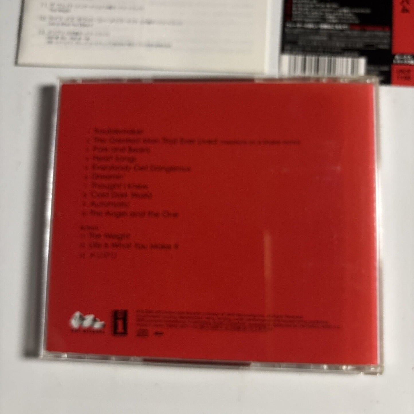 Weezer – Weezer [Red Album] (CD, 2008) uicf-1102 Japan Bonus Track, obi
