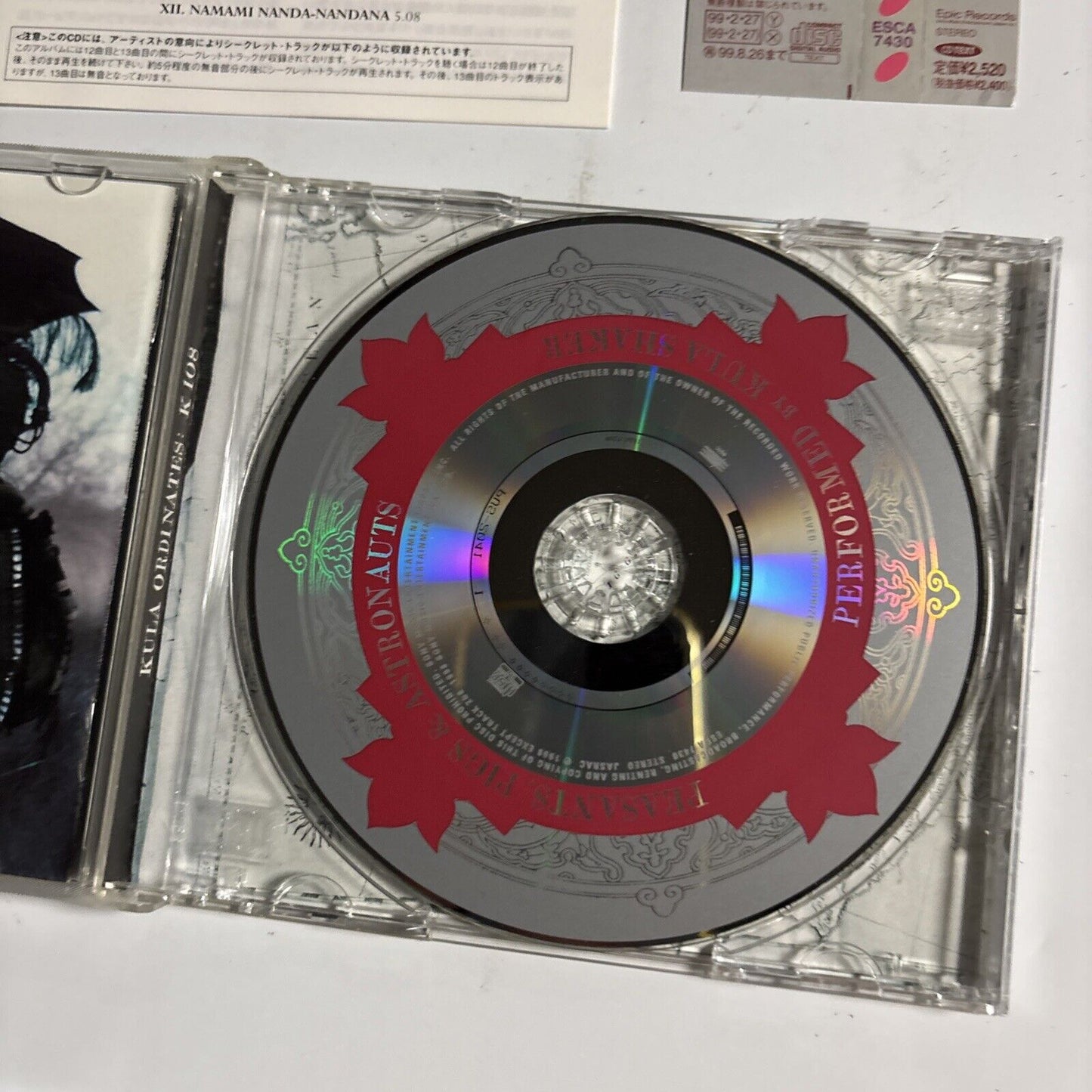 Kula Shaker – Peasants, Pigs & Astronauts (CD, 1999) esca-7430 Japan obi