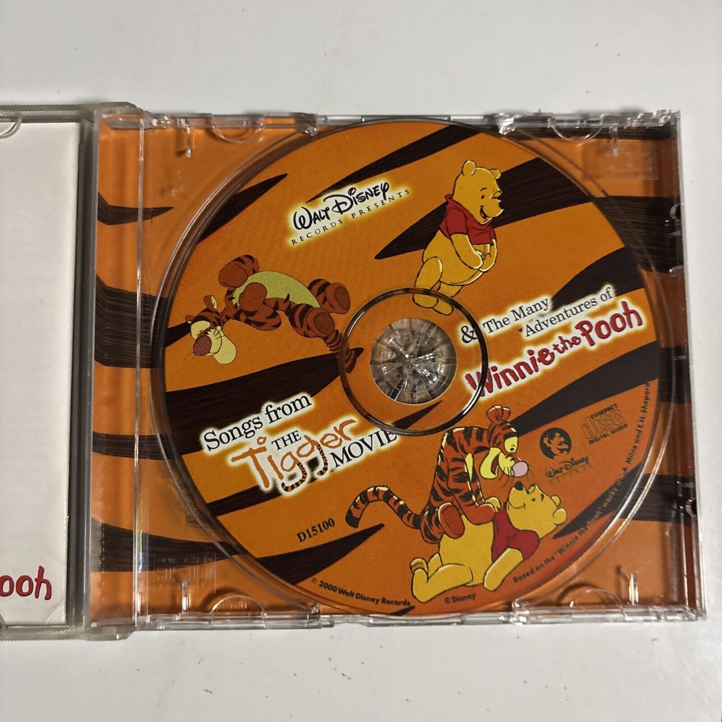Songs From The Tigger Movie & The Many Adventures Of Winnie The Pooh (CD, 2000)