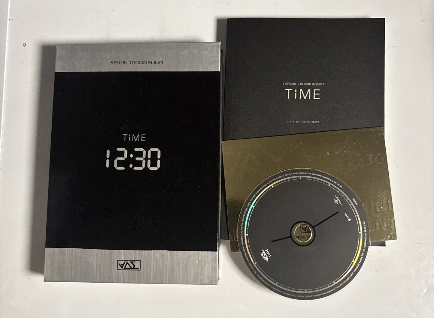 B2ST – Time Special 7th Mini Album (CD, 2014) DK 0823 Korea Photo Book