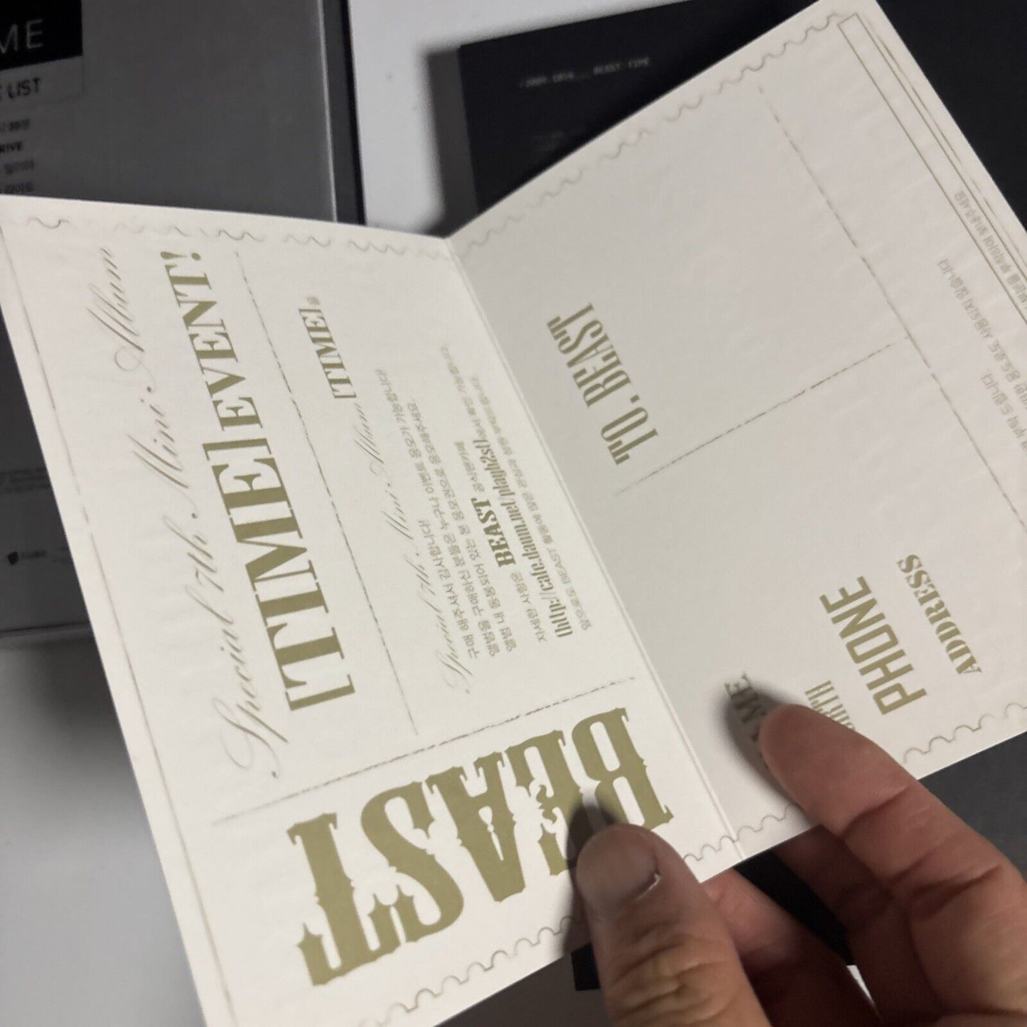 B2ST – Time Special 7th Mini Album (CD, 2014) DK 0823 Korea Photo Book