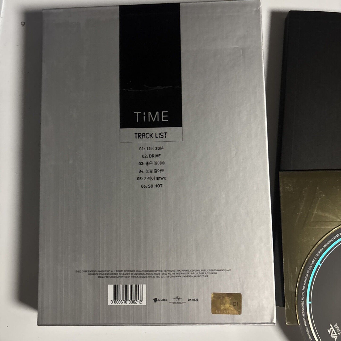B2ST – Time Special 7th Mini Album (CD, 2014) DK 0823 Korea Photo Book