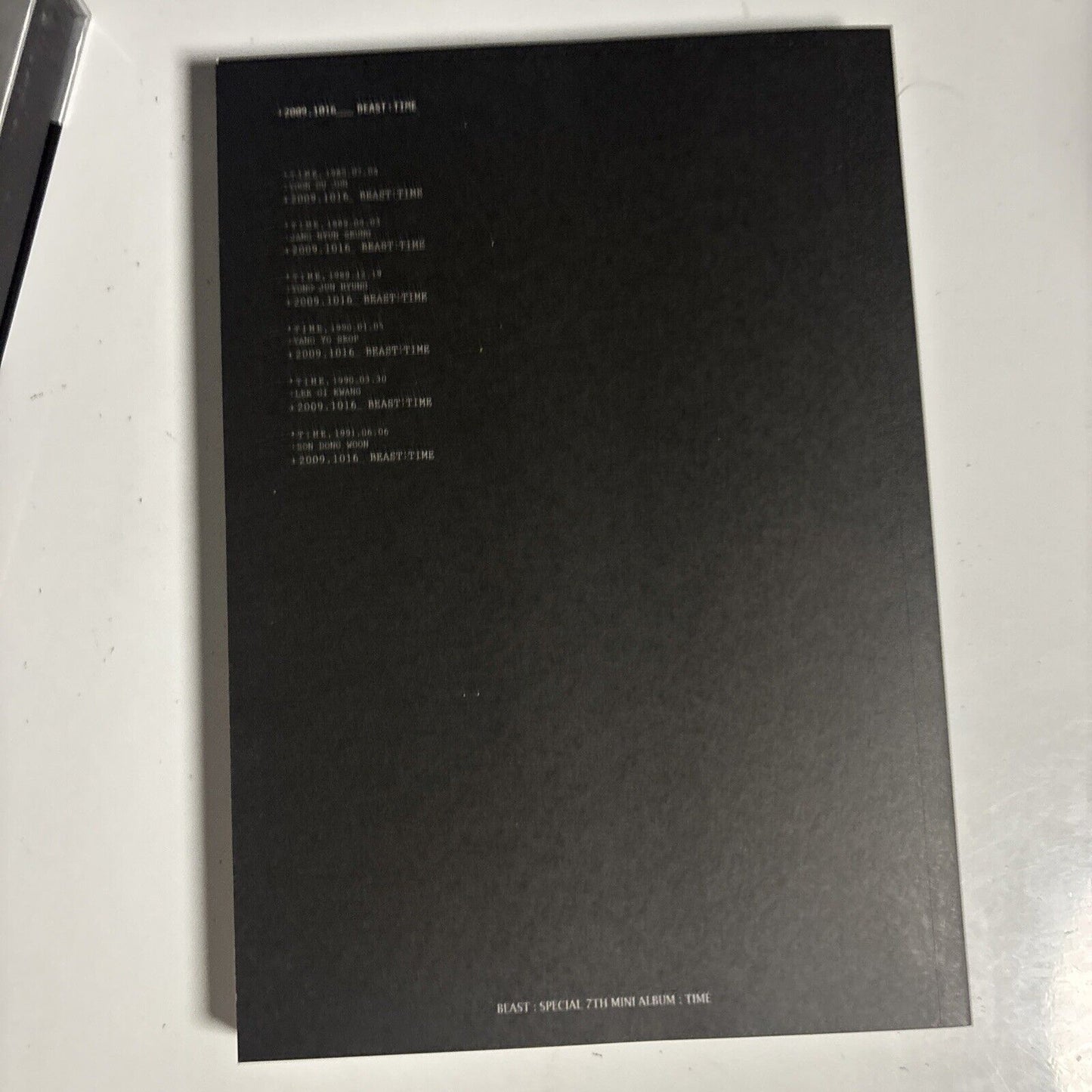 B2ST – Time Special 7th Mini Album (CD, 2014) DK 0823 Korea Photo Book