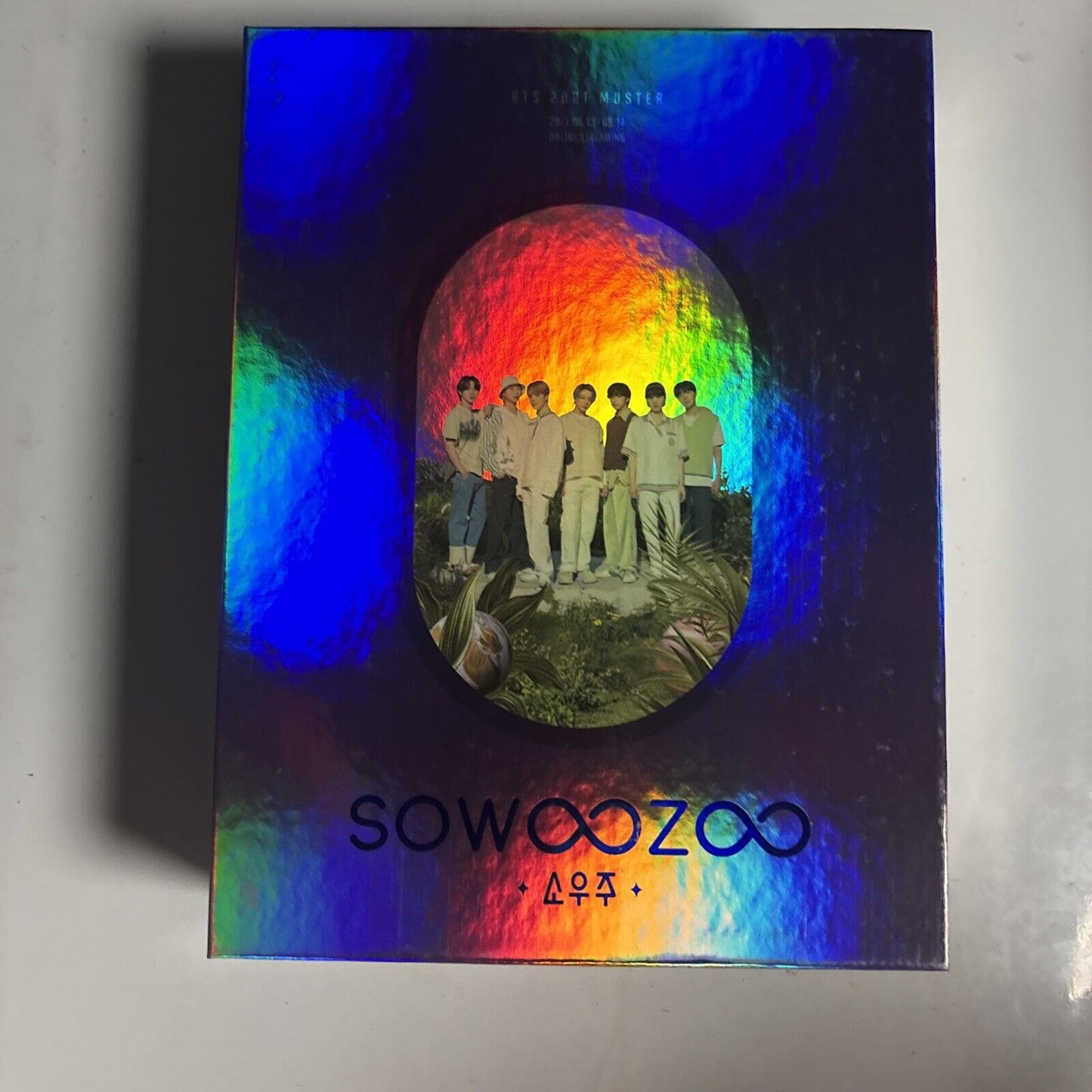 BTS 2021 Muster Sowoozoo Japan Version (DVD 3-Disc)  Region 2 PhotoBook PostCard