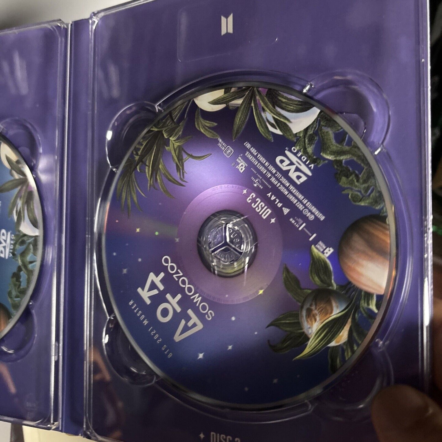 BTS 2021 Muster Sowoozoo Japan Version (DVD 3-Disc)  Region 2 PhotoBook PostCard