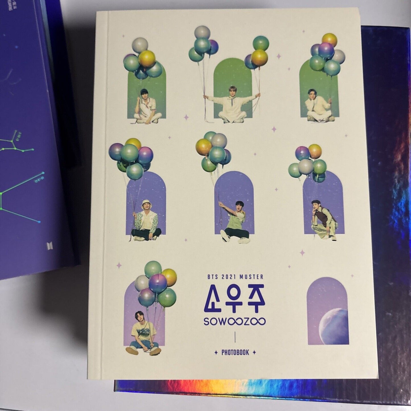 BTS 2021 Muster Sowoozoo Japan Version (DVD 3-Disc)  Region 2 PhotoBook PostCard