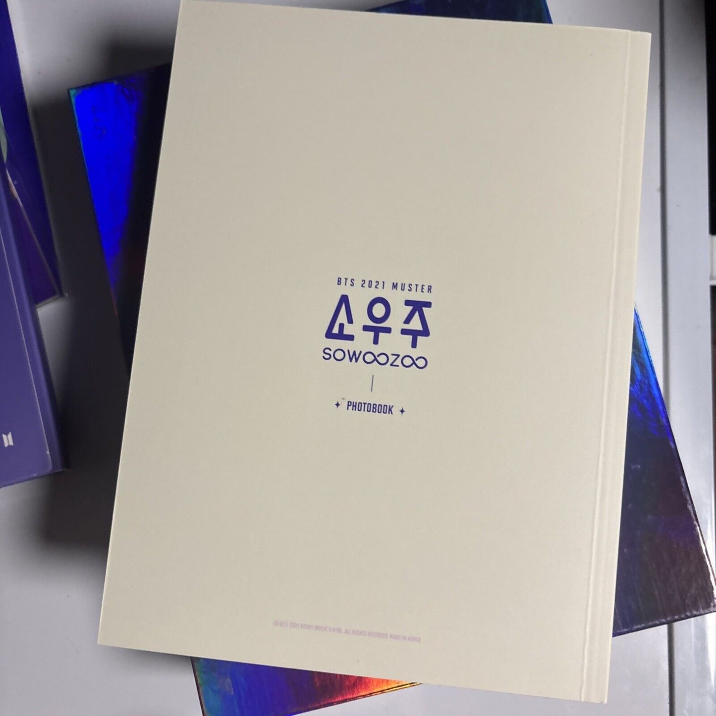 BTS 2021 Muster Sowoozoo Japan Version (DVD 3-Disc)  Region 2 PhotoBook PostCard