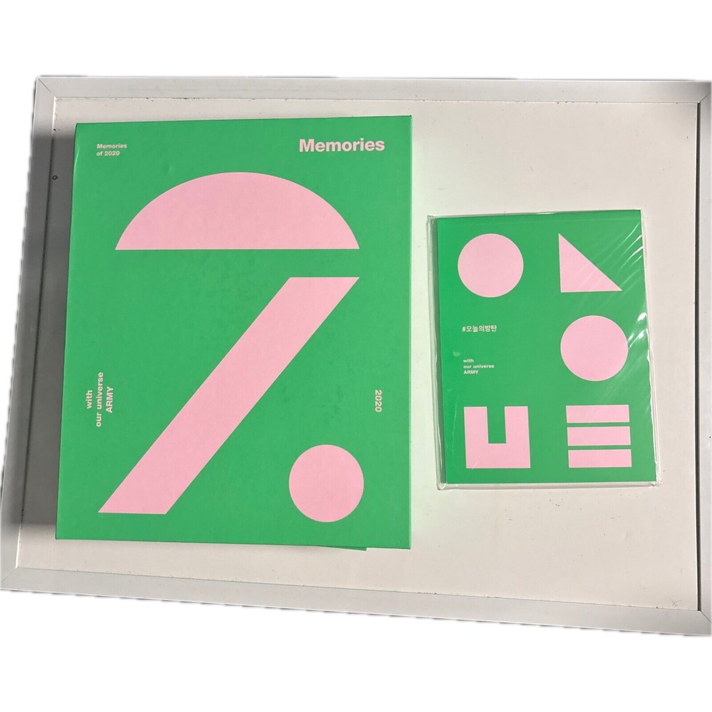 BTS Memories of 2020 DVD 7-Disc Japan Version Region 2, Folder, Photocard