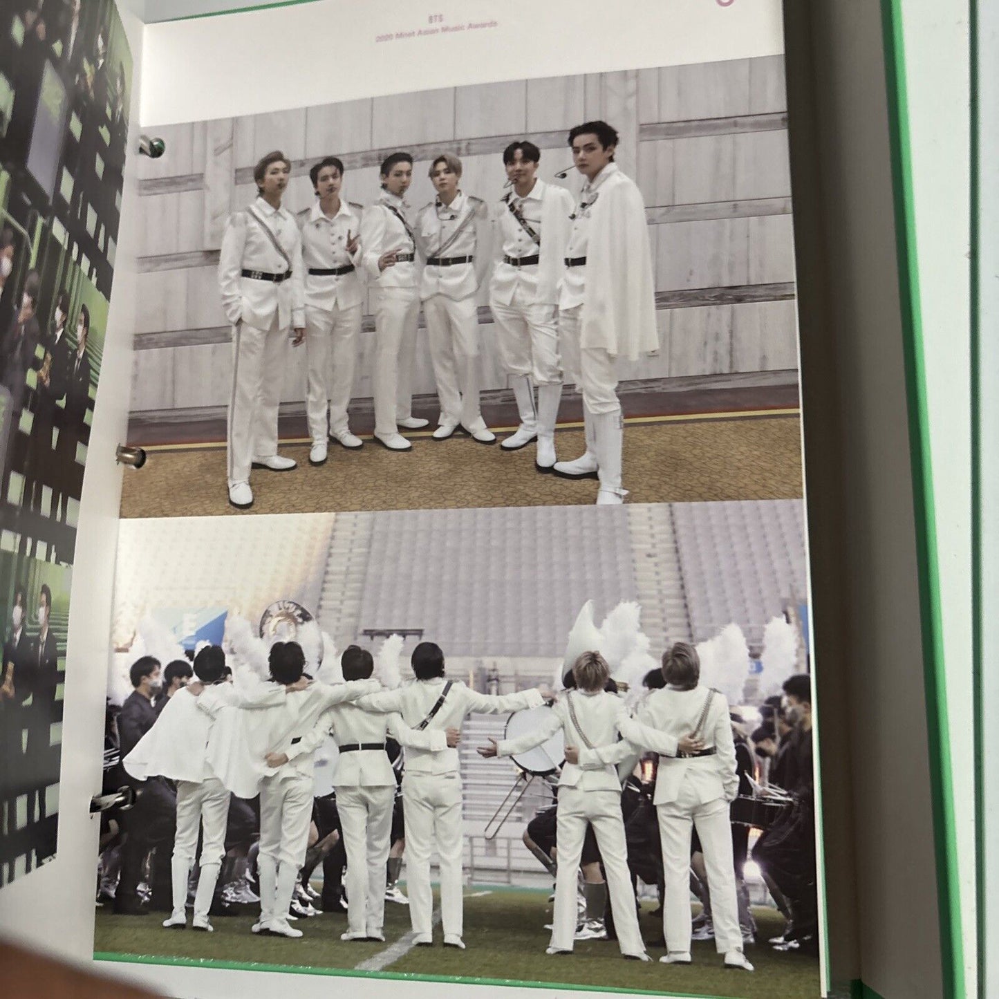 BTS Memories of 2020 DVD 7-Disc Japan Version Region 2, Folder, Photocard