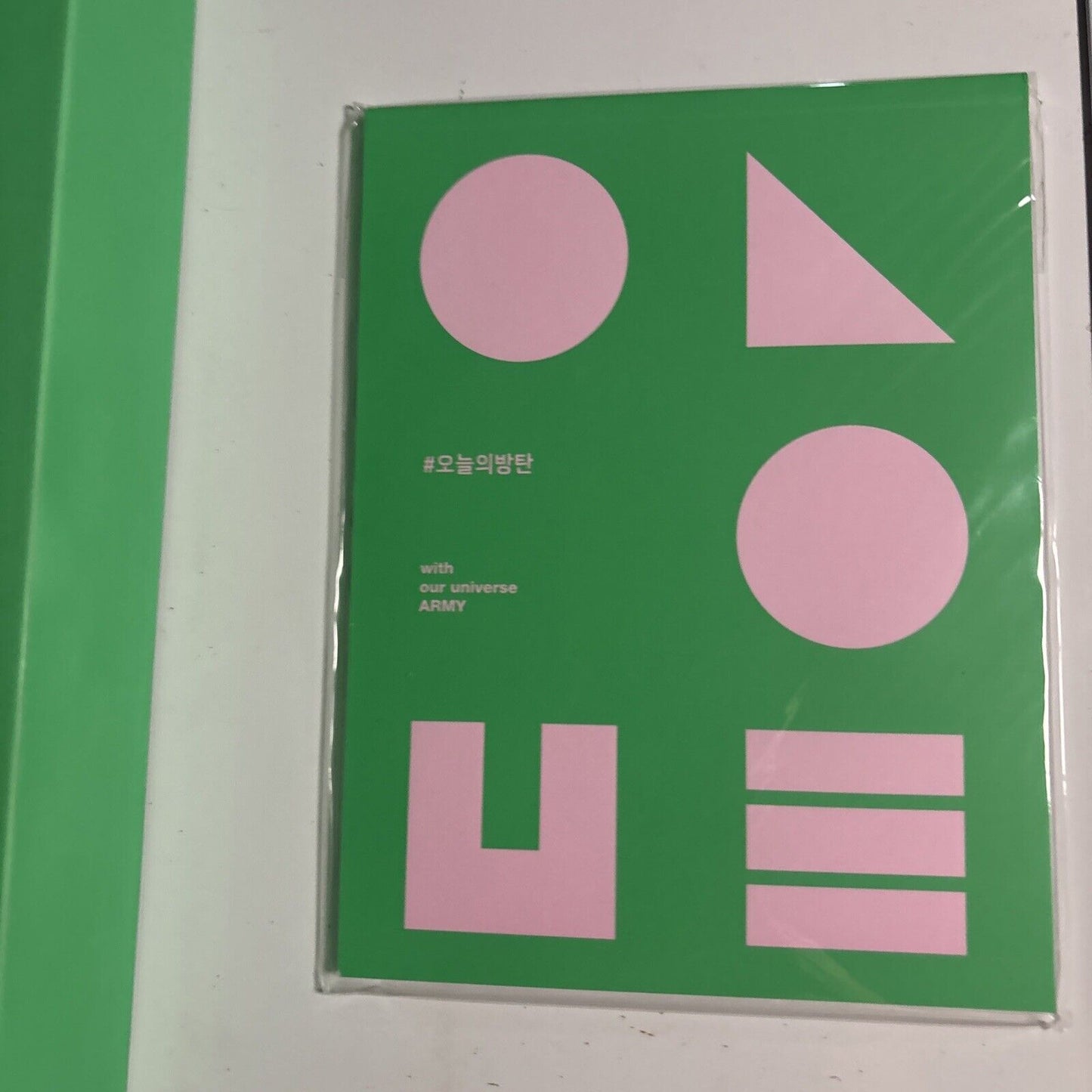 BTS Memories of 2020 DVD 7-Disc Japan Version Region 2, Folder, Photocard