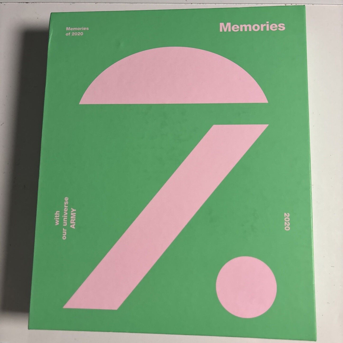 BTS Memories of 2020 DVD 7-Disc Japan Version Region 2, Folder, Photocard